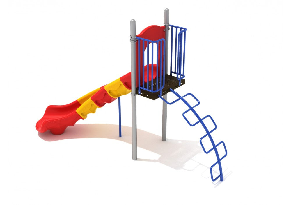 Playground Equipment 5 Foot Slide with Snake Climber SKU PSL032
