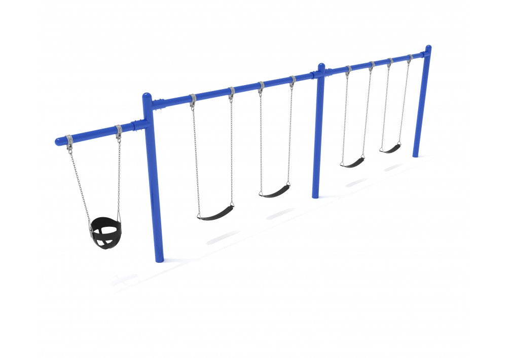 Playground Equipment 7/8 Feet High Elite Cantilever Swing SKU PSW210