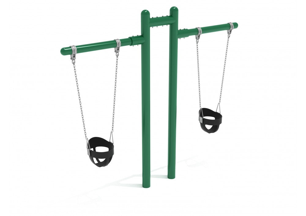 Playground Equipment 7 Feet High Elite Early Childhood T Swing SKU PSW019