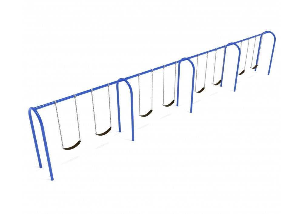 Playground Equipment 8 Feet High Elite Arch Post Swing SKU PSW008WS