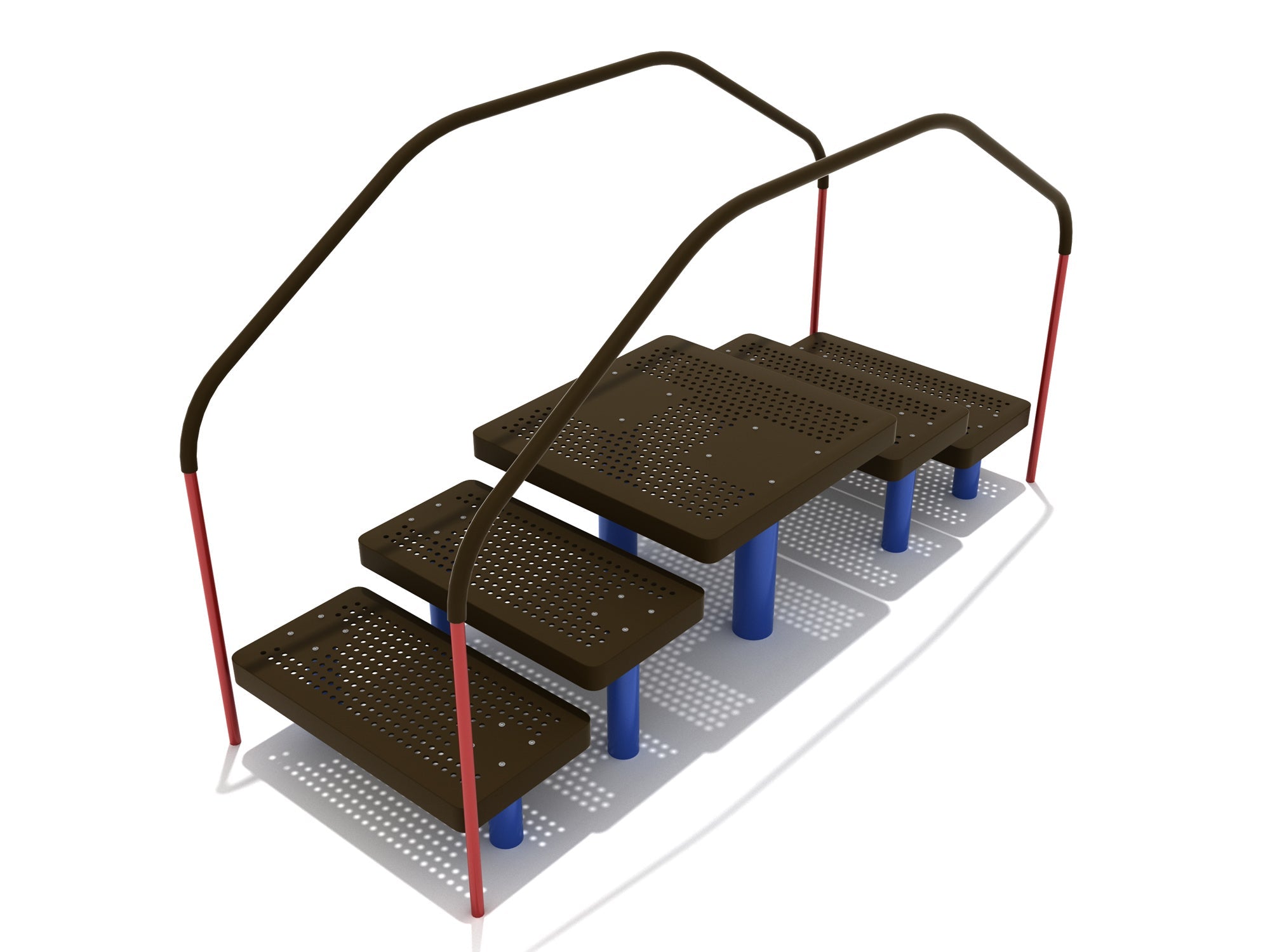 Playground Equipment Assisted Step Up Platforms SKU PAS004