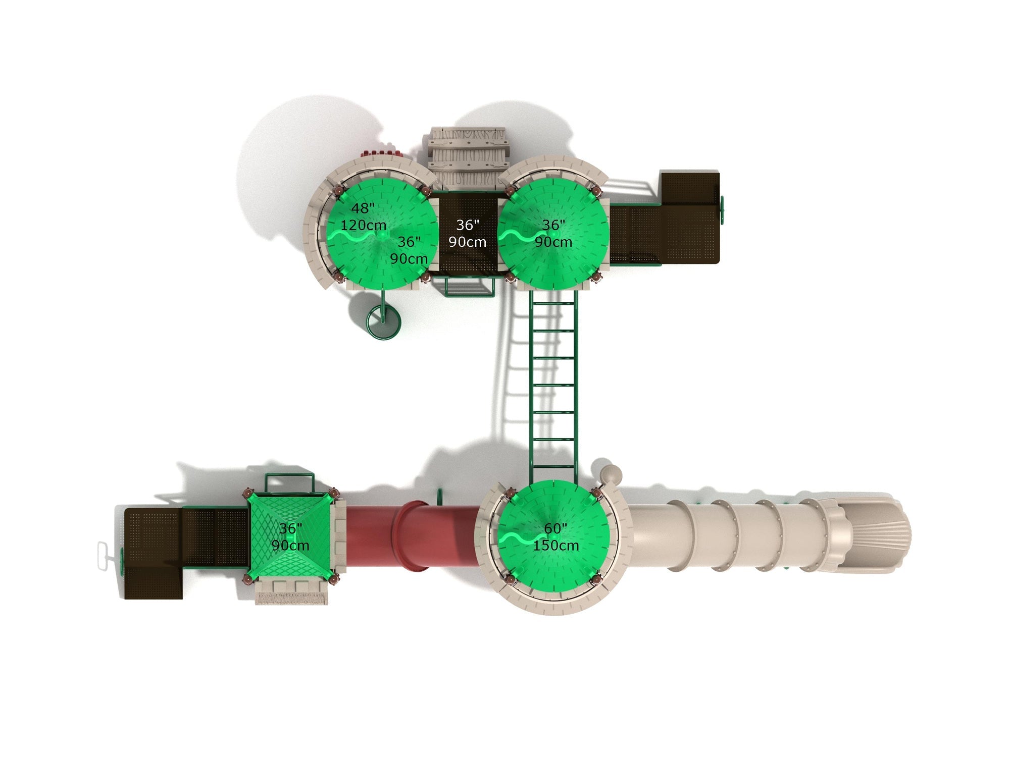 Playground Equipment Banneret Borough SKU PCT041