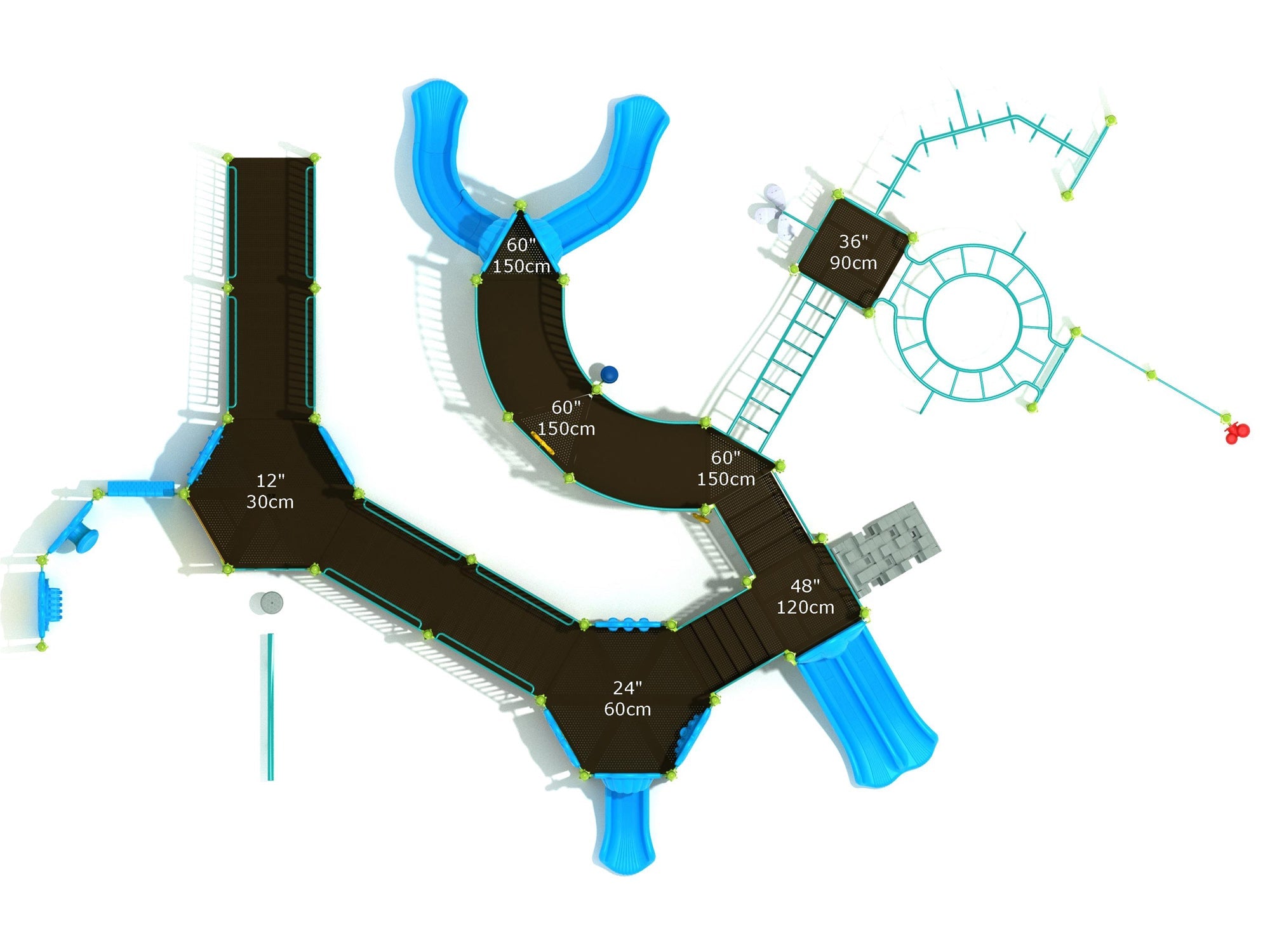 Playground Equipment Beverly Park SKU PMF074
