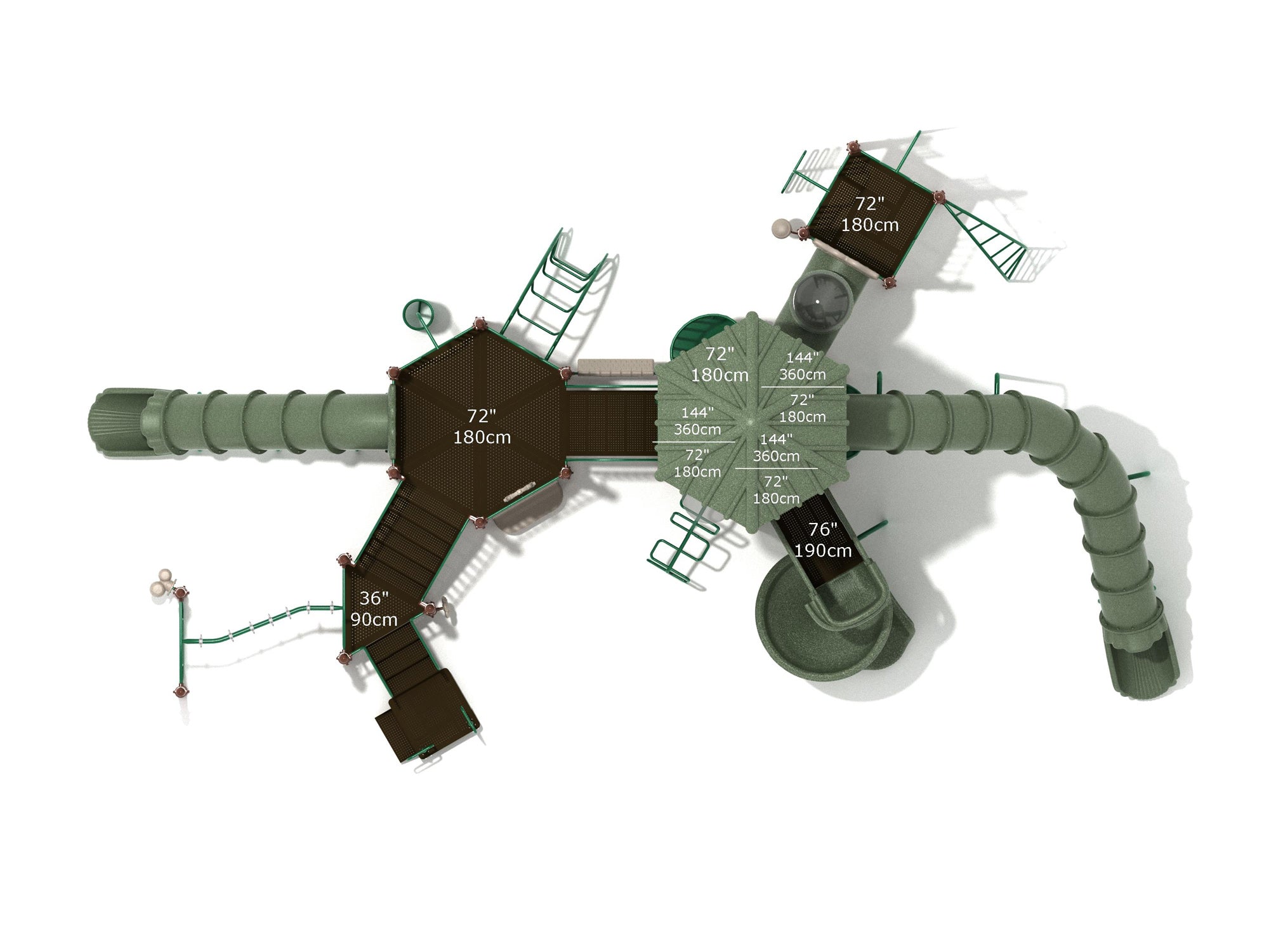 Playground Equipment Brentwood Country SKU PMF072