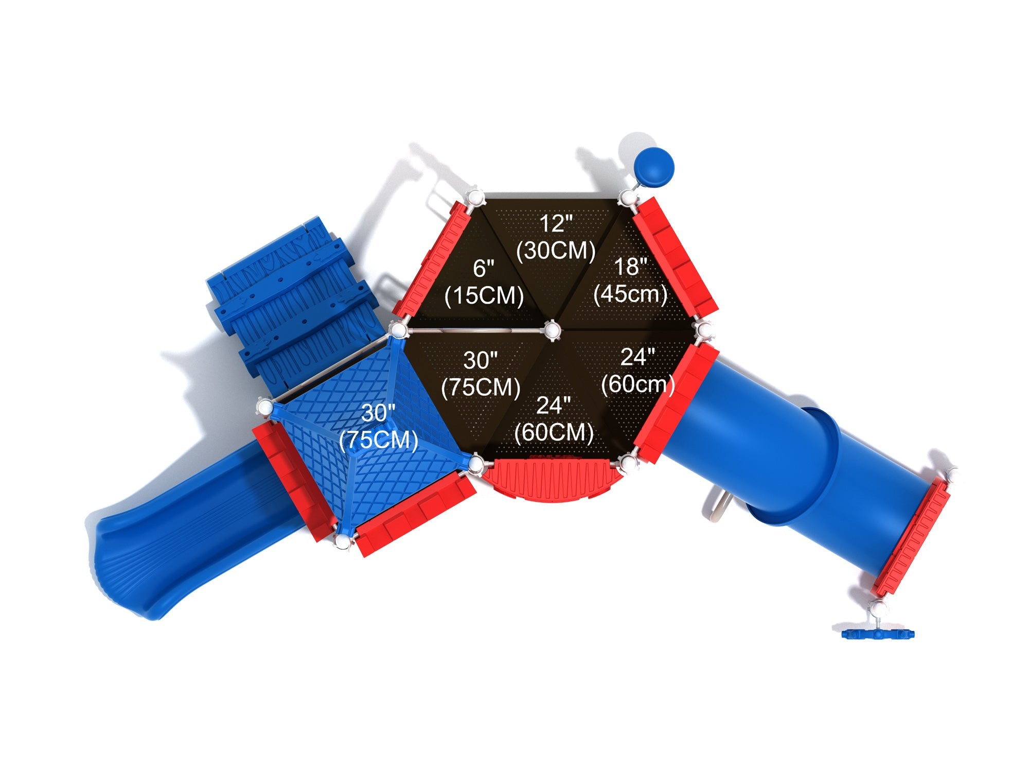 Playground Equipment Cake Fort SKU PCT062