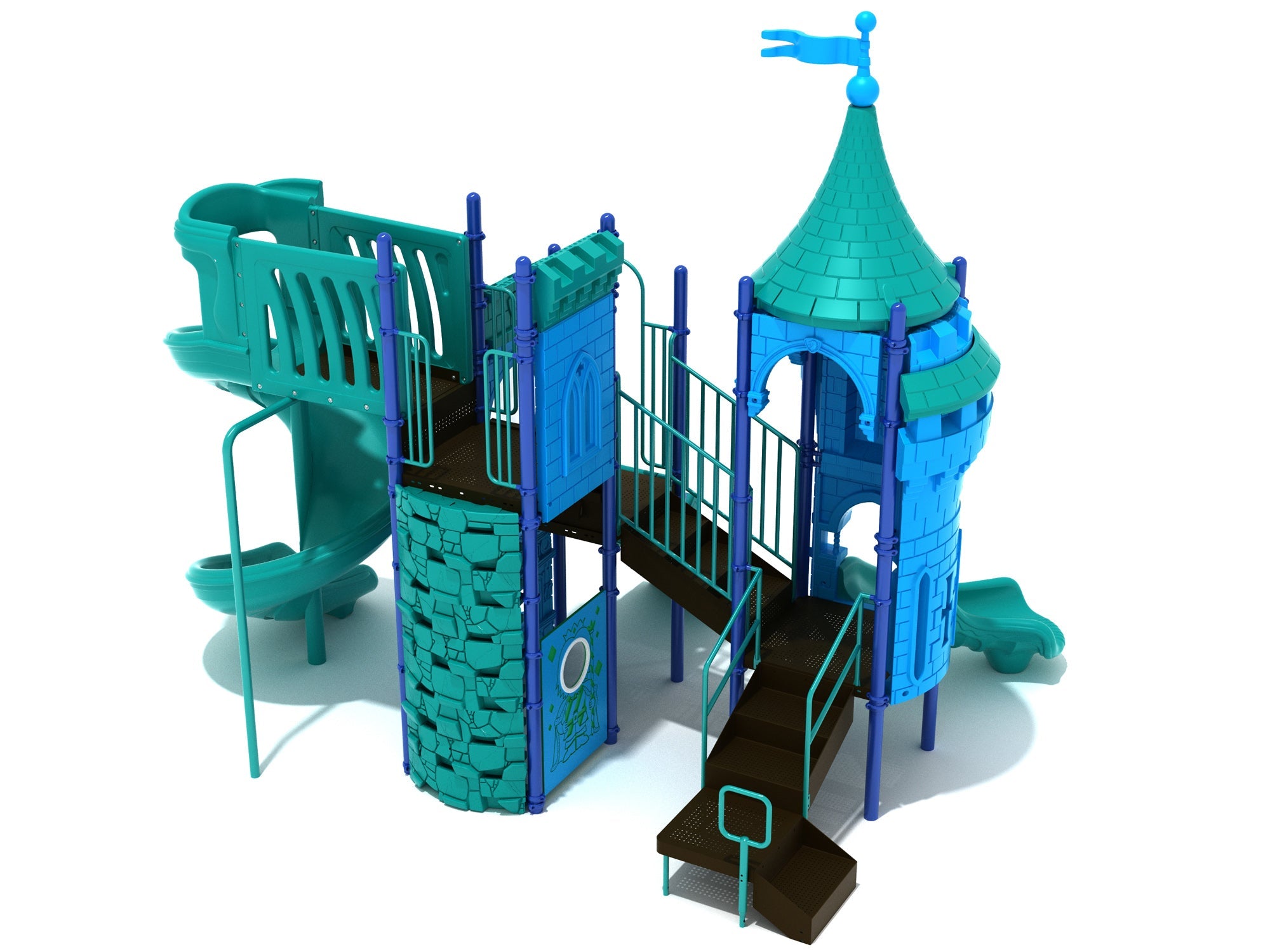 Playground Equipment Camelot Court SKU PCT012