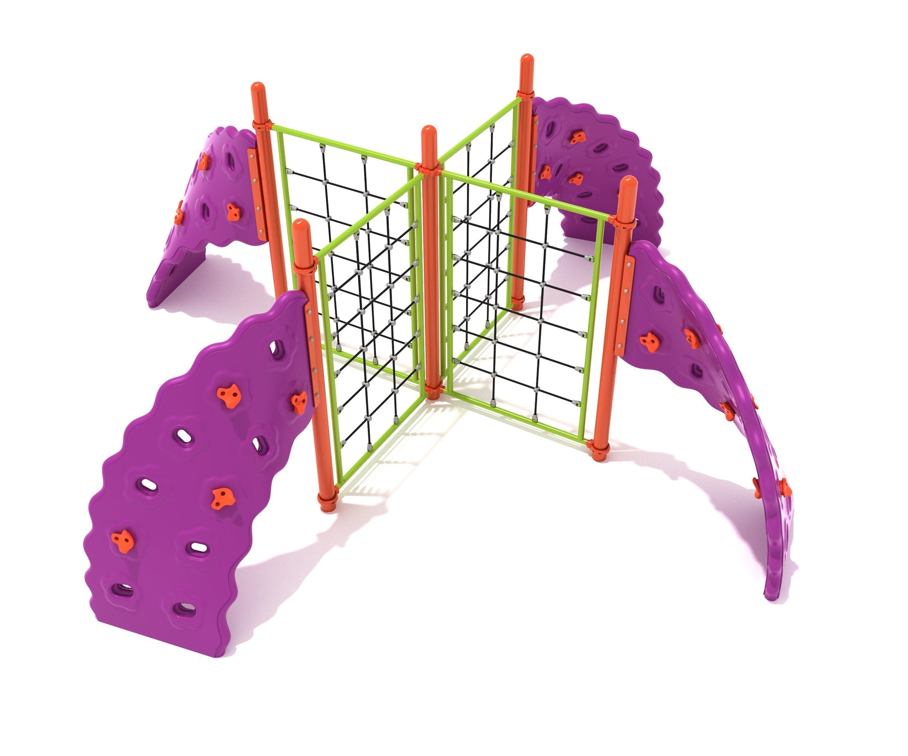 Playground Equipment 4 Panel Rope Challenger SKU PCH005