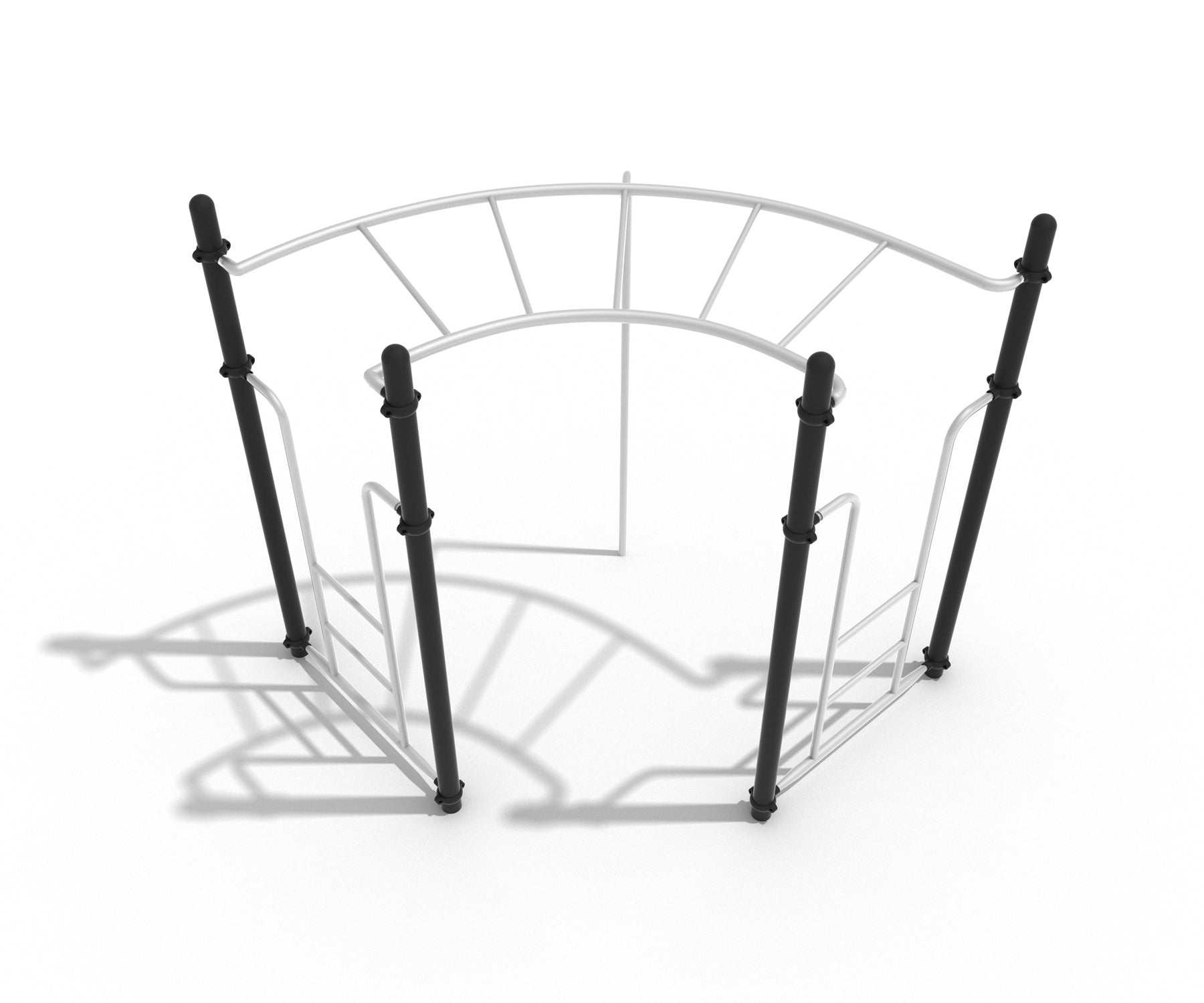 Playground Equipment Curve Rung Horizontal Ladder SKU PTC003