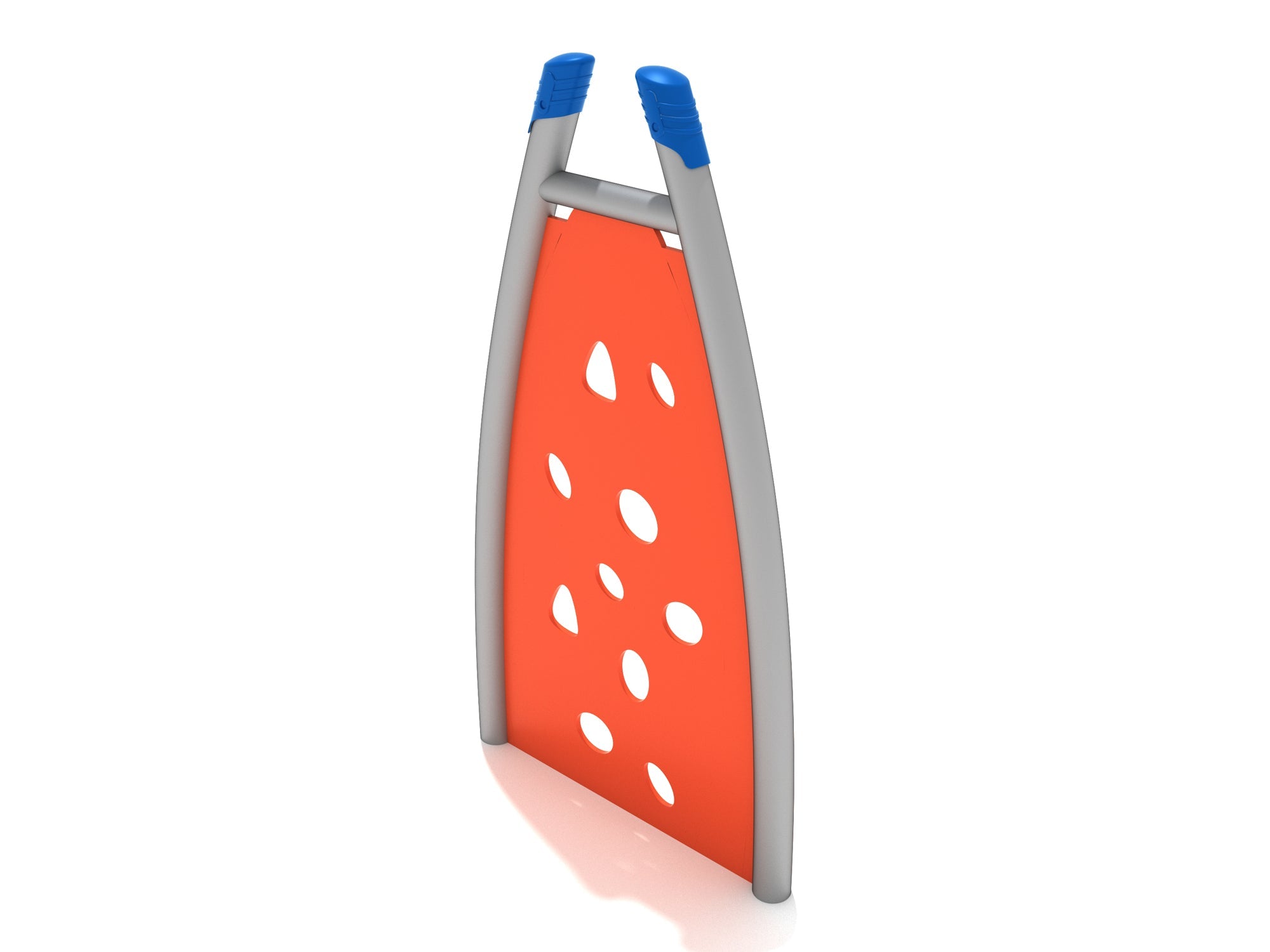 Playground Equipment Curved Post PE Climbing Wall SKU PGS037