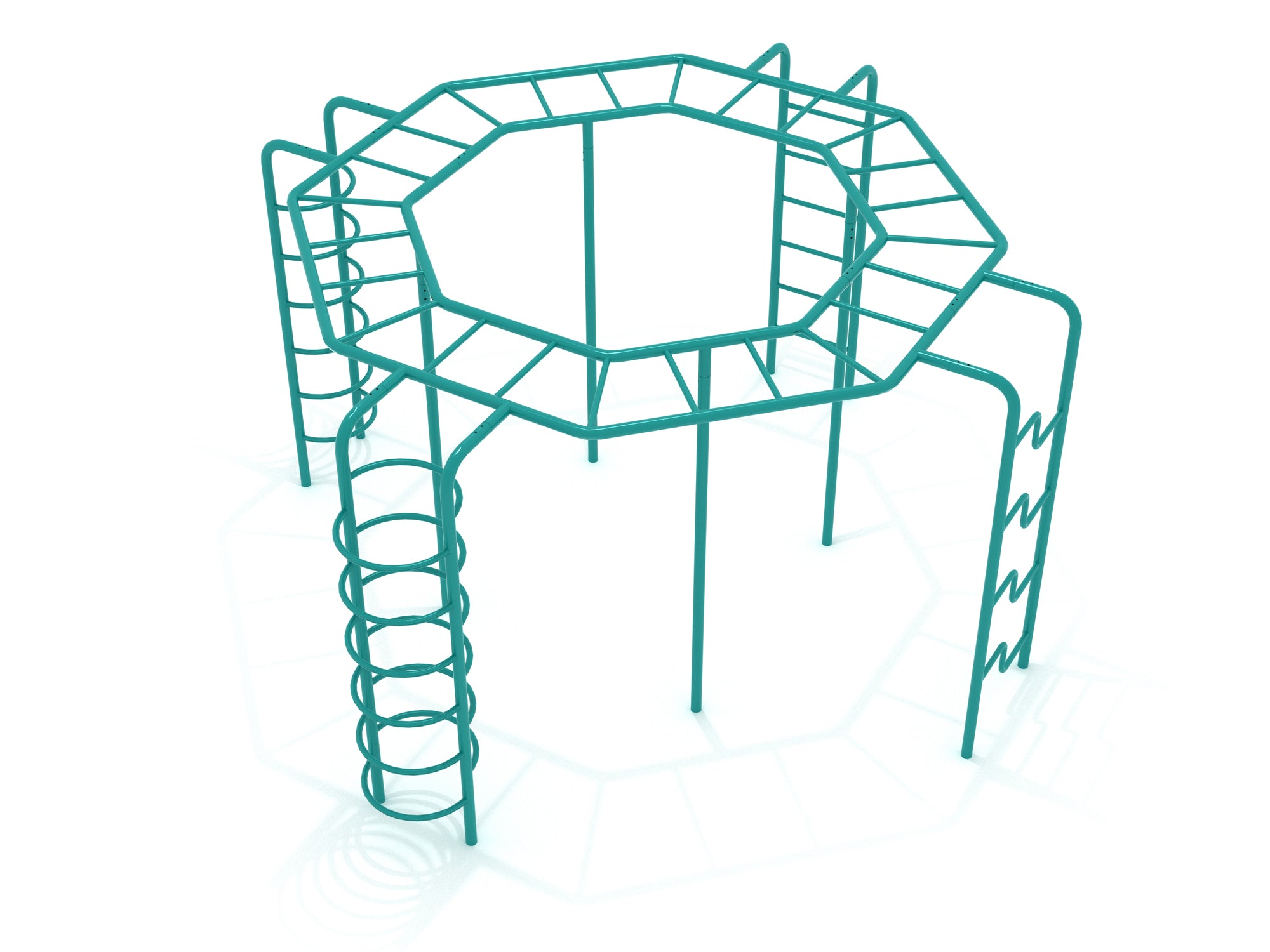 Playground Equipment Four Times A Climber SKU PFS046