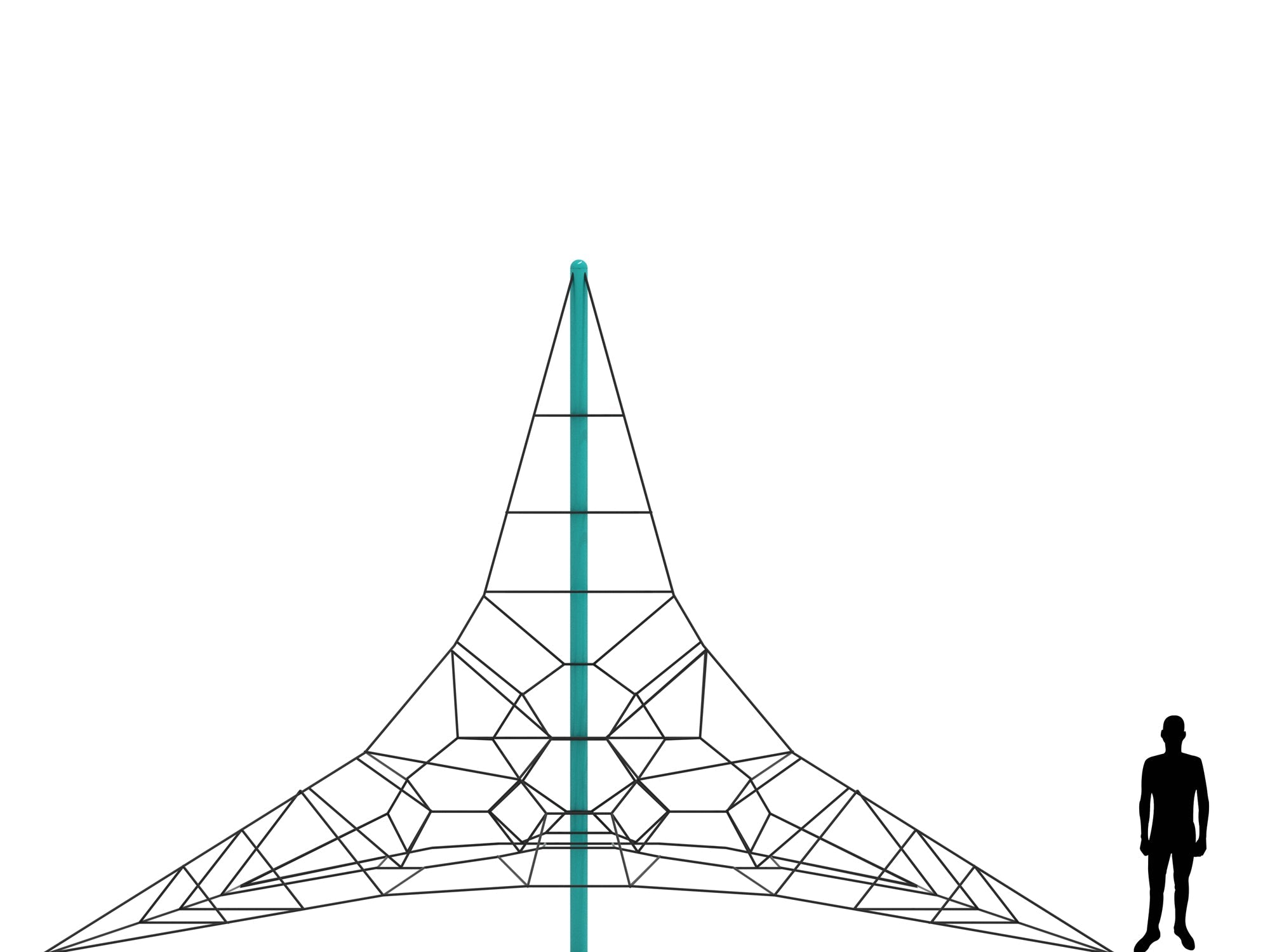 Playground Equipment Interstellar Incline SKU PFN001