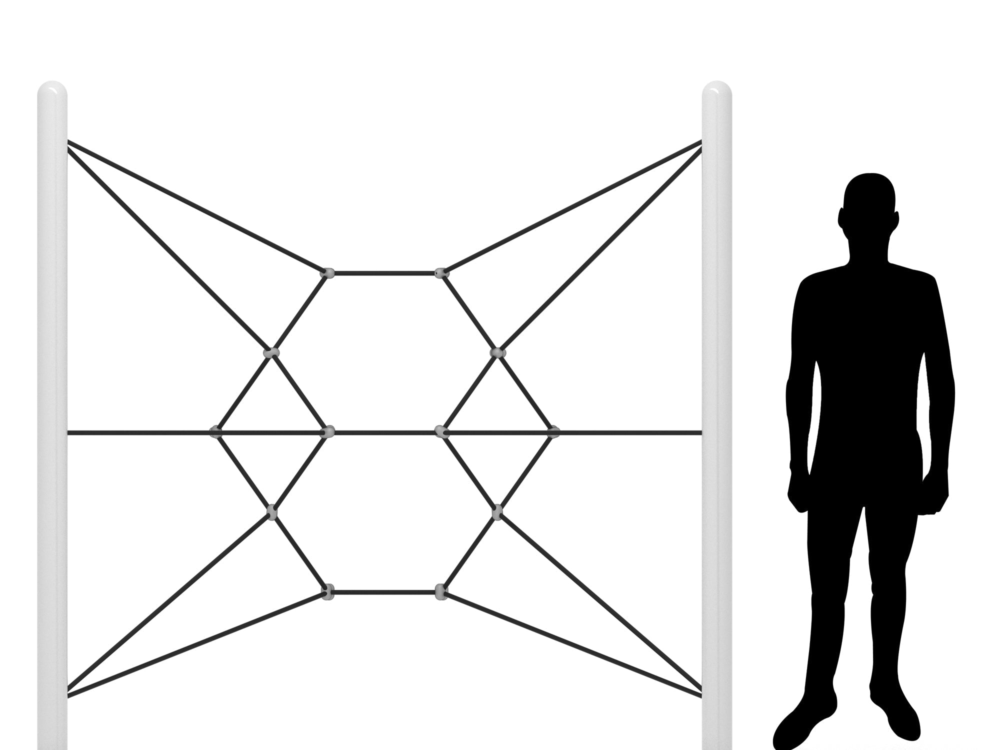 Playground Equipment Nebular Net SKU PFN009