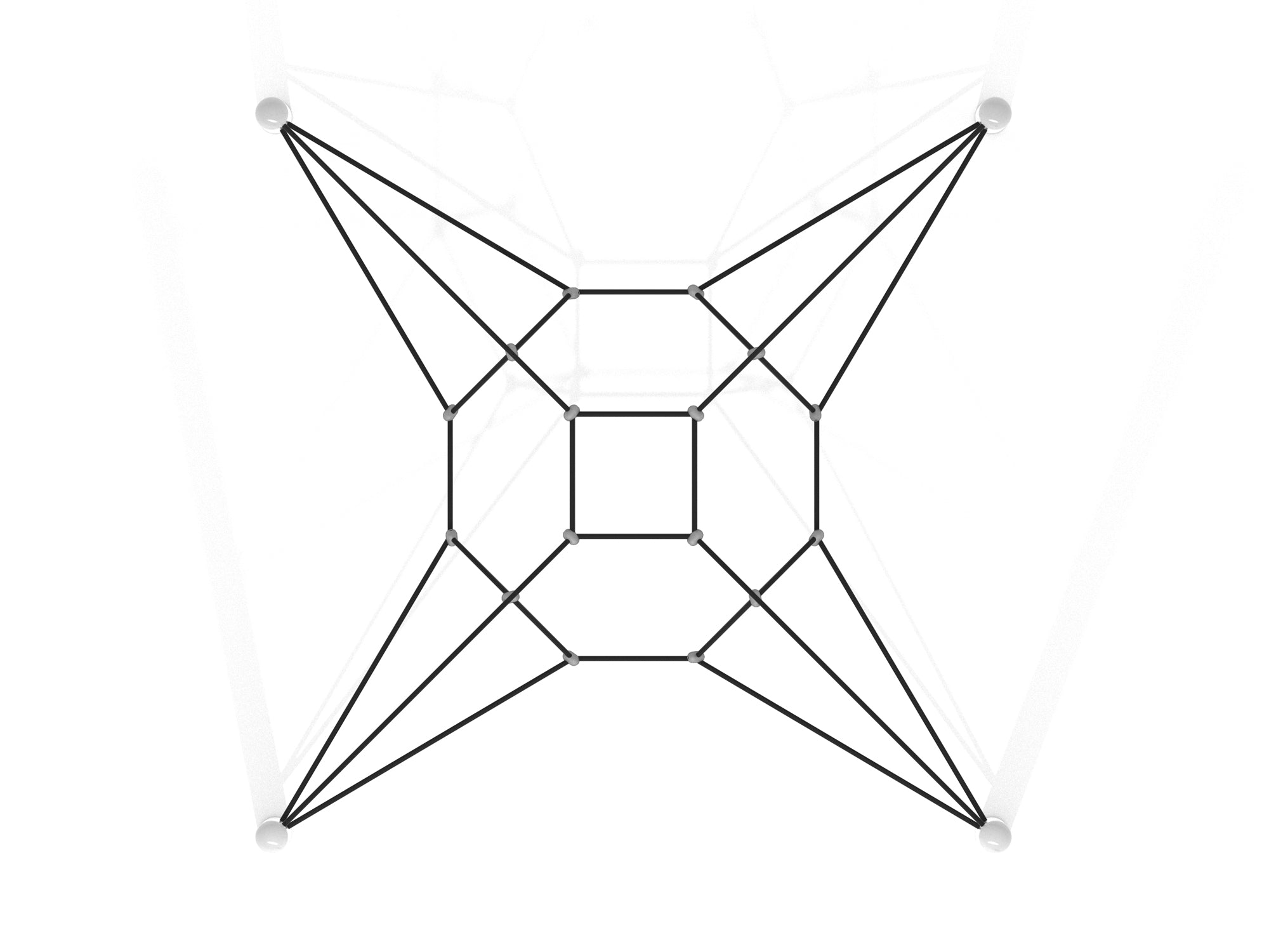 Playground Equipment Nebular Net SKU PFN009