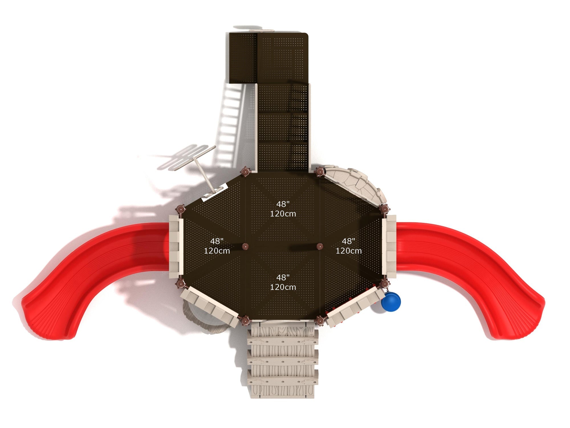 Playground Equipment Belfry Bridge SKU PCT049