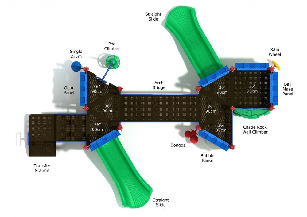 Playground Equipment Franklin's Folly SKU PCT077
