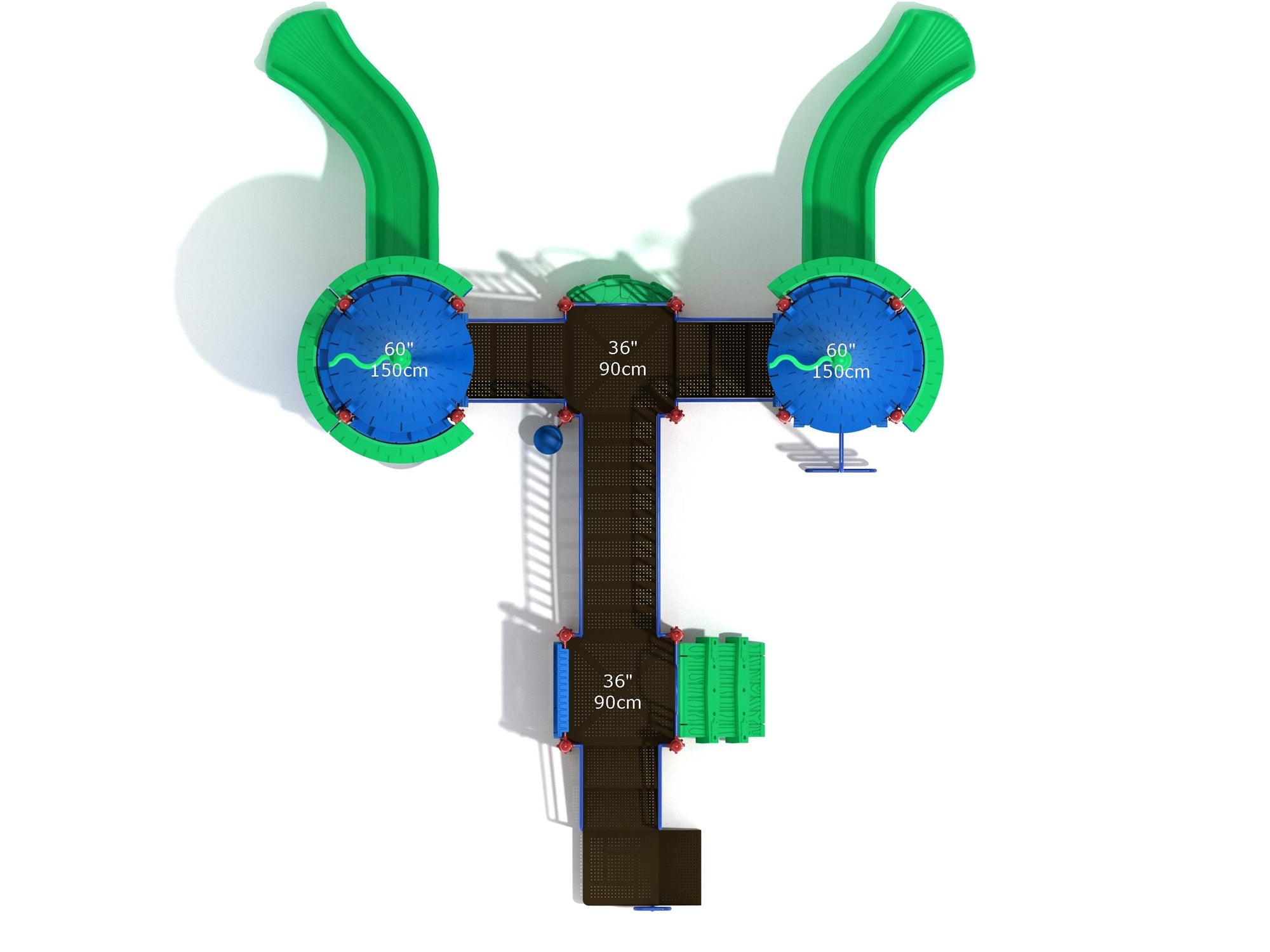 Playground Equipment Gilded Towers SKU PCT048