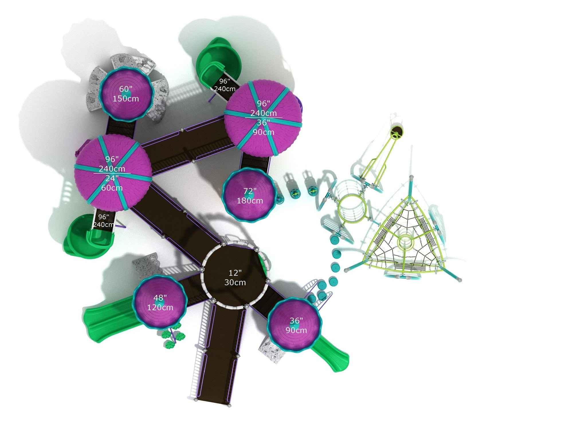 Playground Equipment Journeys End Playground SKU PMF060