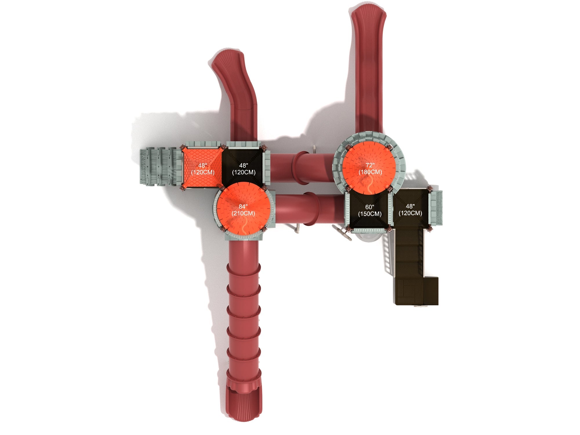 Playground Equipment Lords of the Edge SKU PCT061