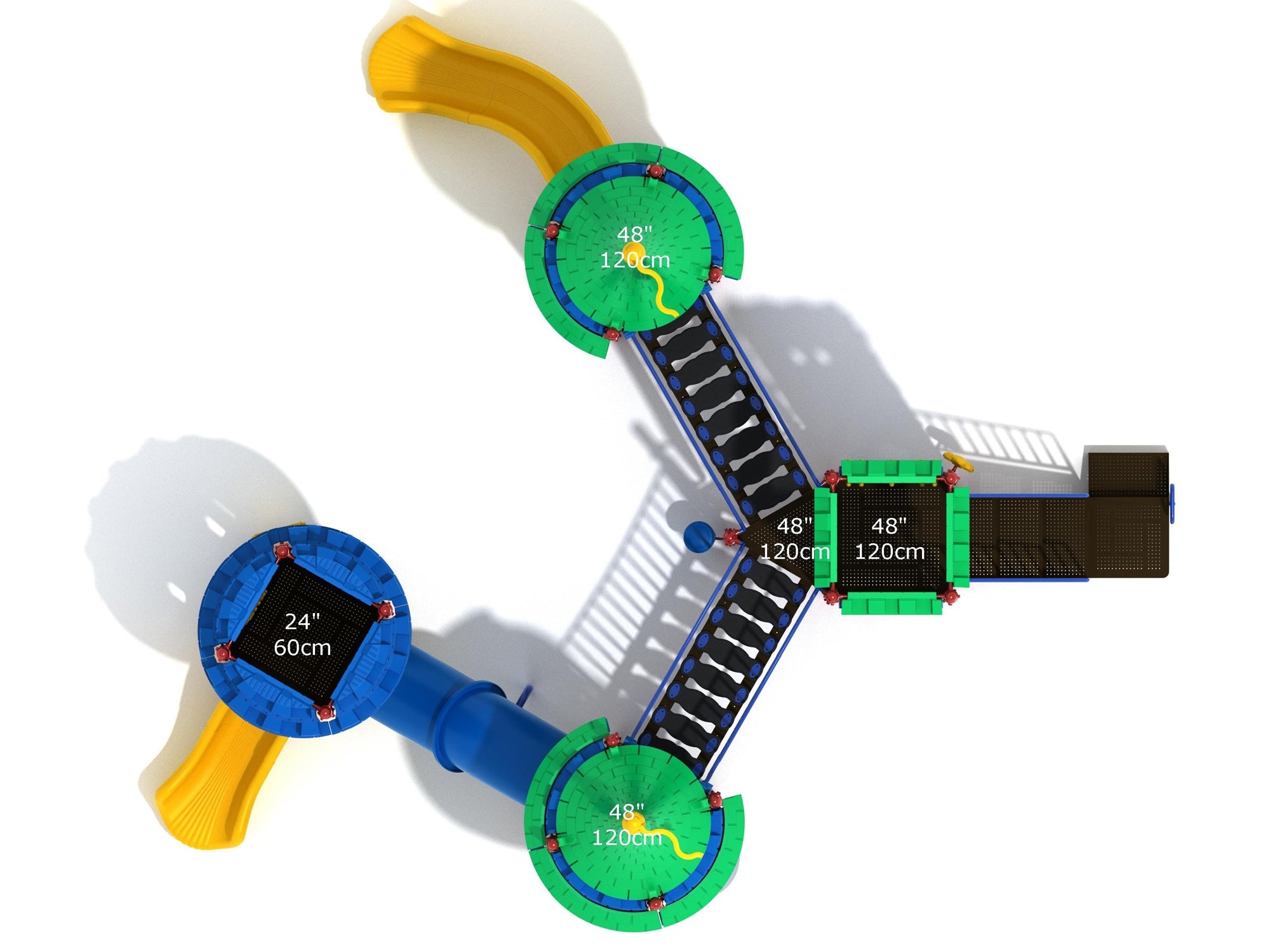 Playground Equipment Narrow Passage SKU PCT059