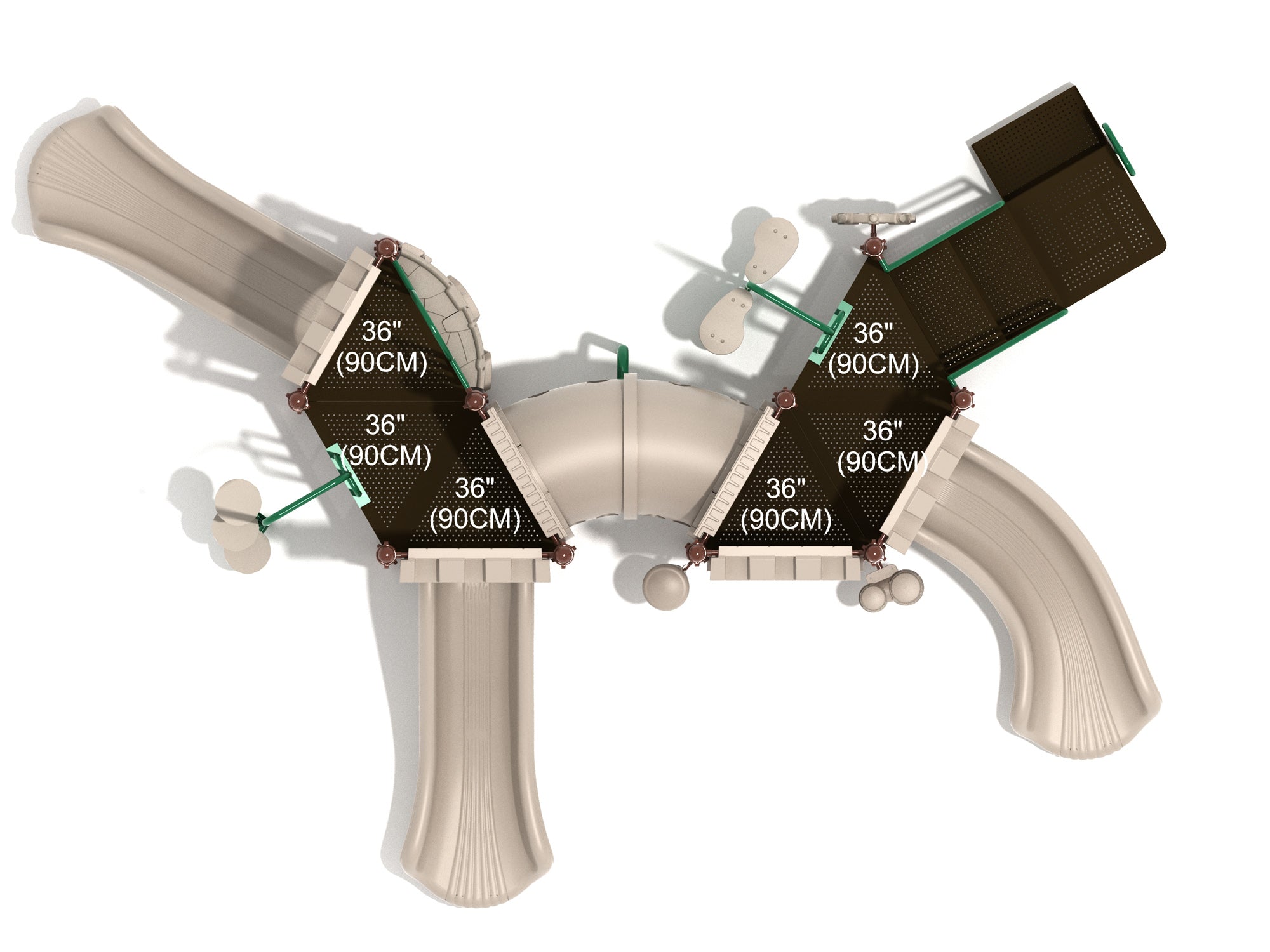 Playground Equipment Roundtable Rabble SKU PCT042