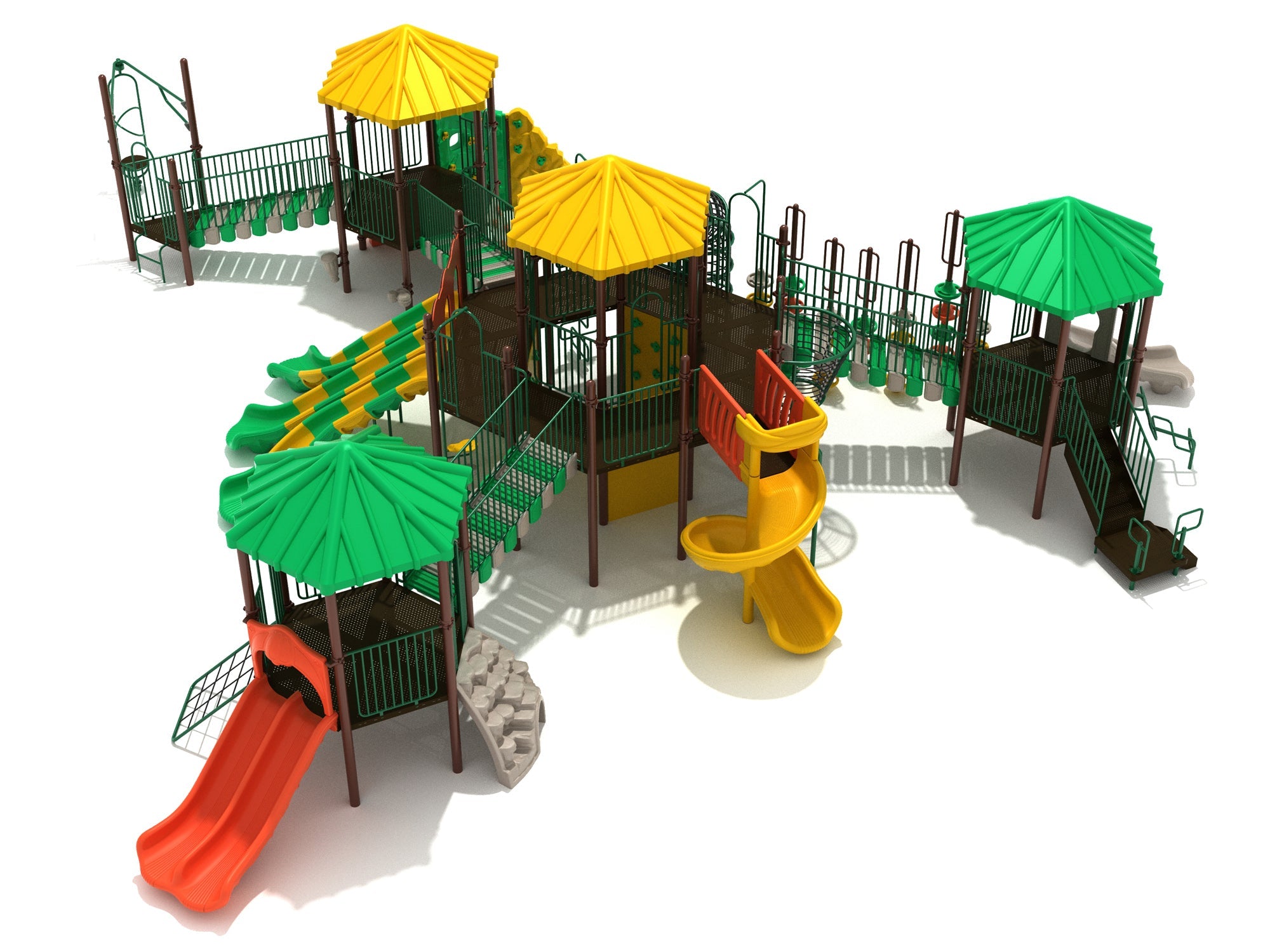 Playground Equipment Tall Timbers Playground SKU PMF063