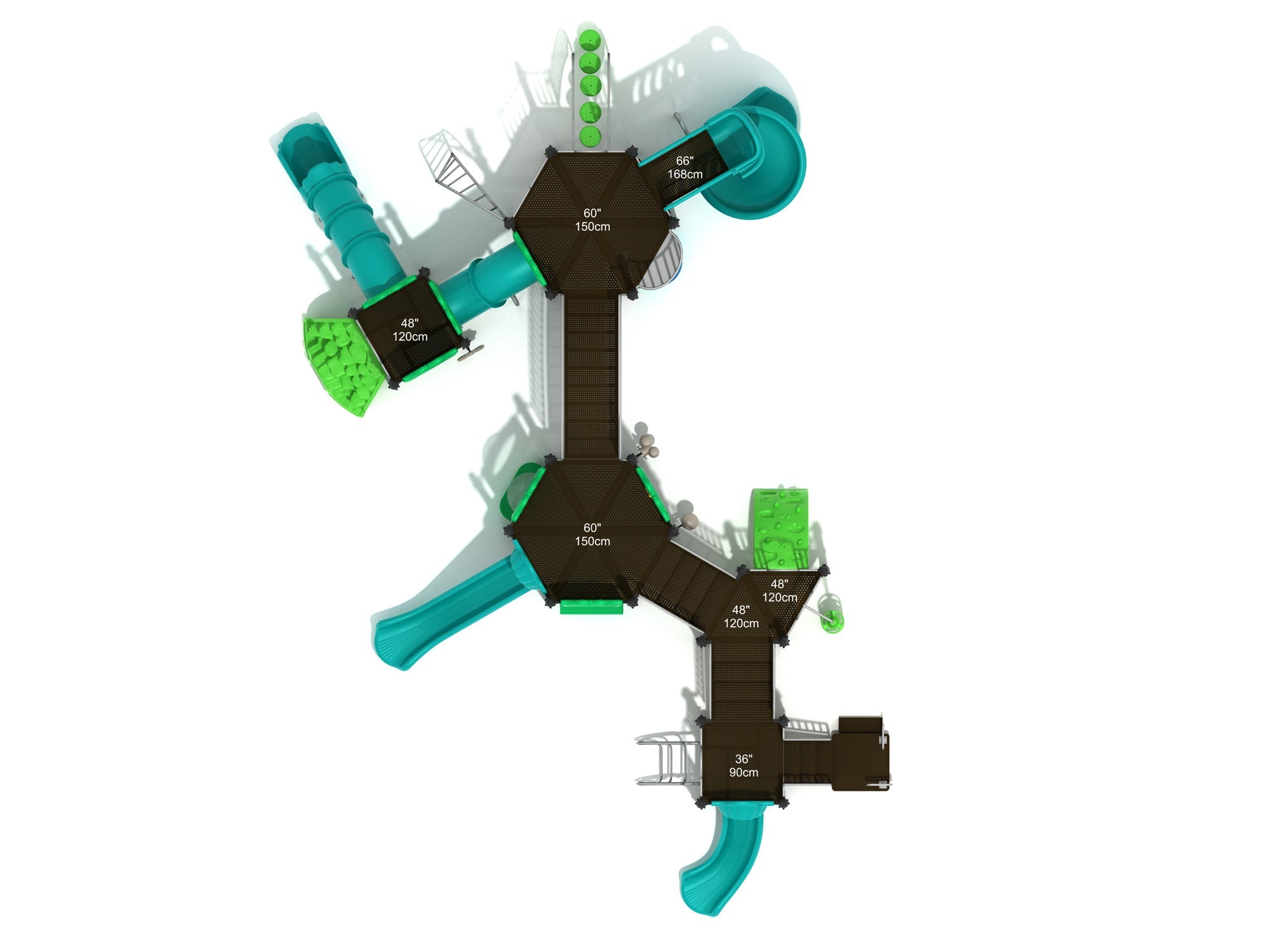 Playground Equipment Tuxedo Ridge SKU PMF075