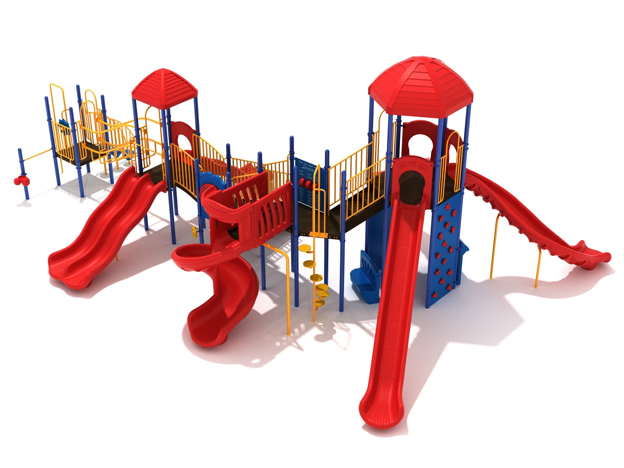 Playground Equipment Wood's Cross Playground SKU PKP283