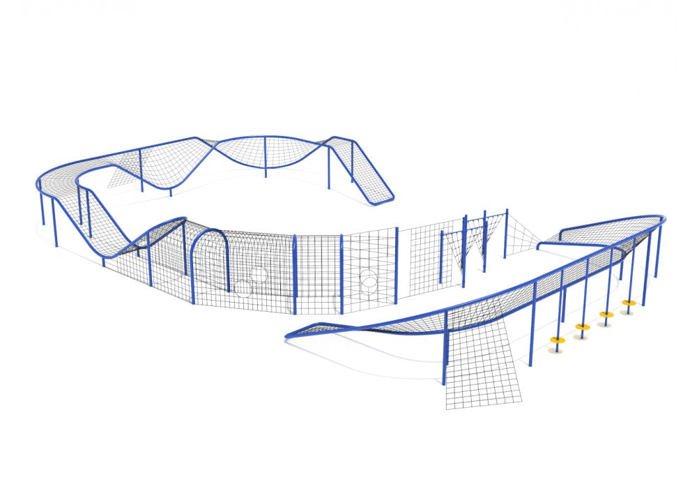 Playground Equipment Spacewalk Course SKU PFN016