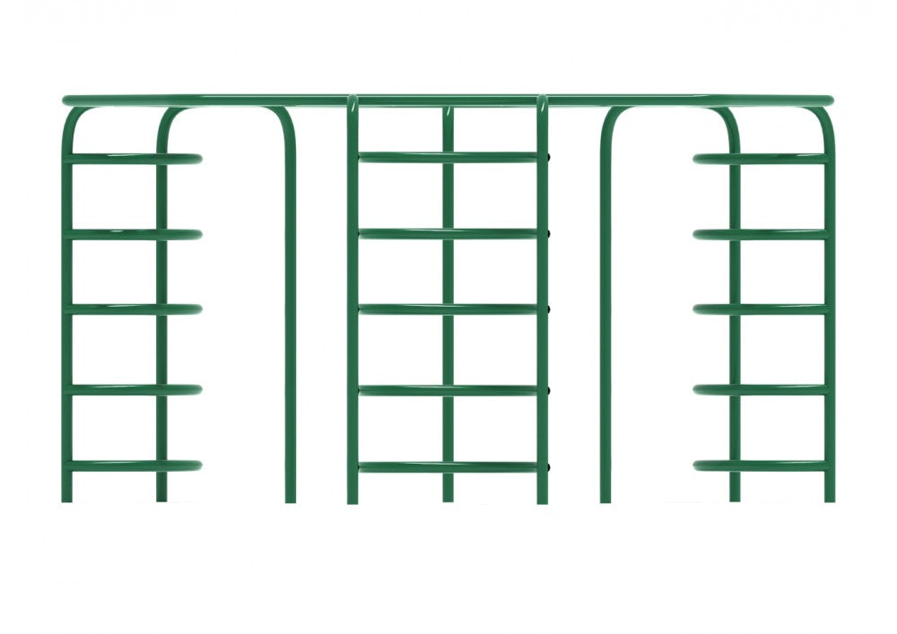 Playground Equipment Triangle Overhead Ladder Climber SKU PFS072