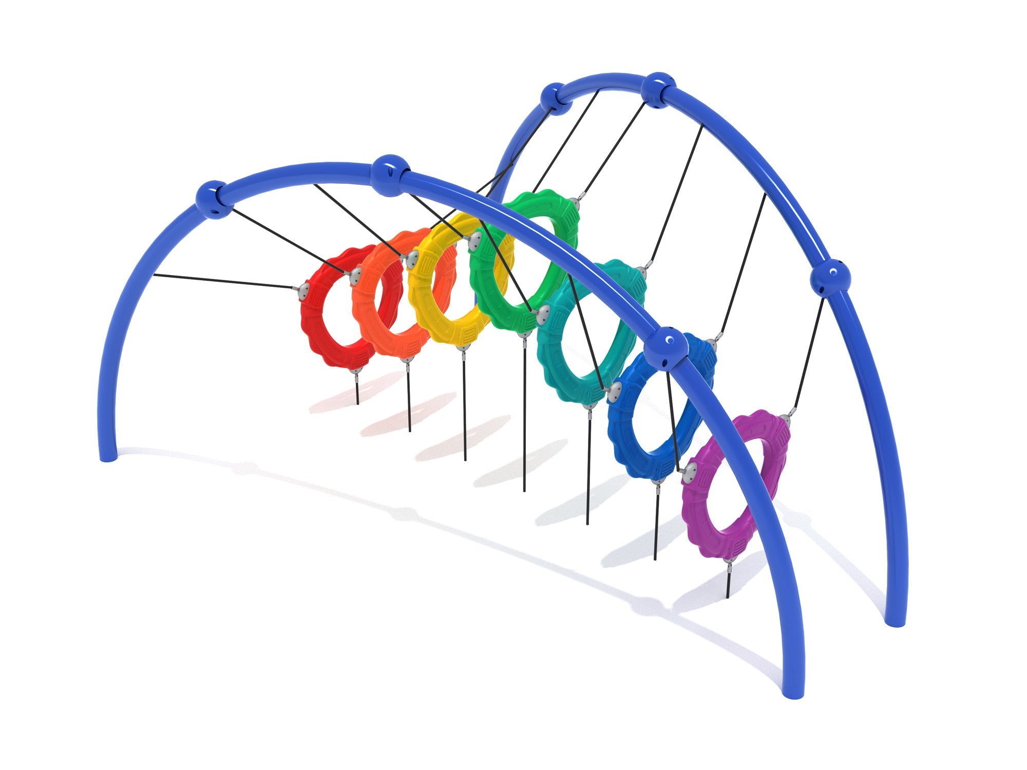 Playground Equipment Floating Tunnel Bridge SKU PFS045