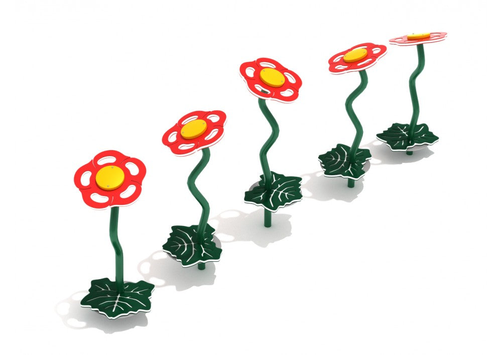 Playground Equipment Flower Stepping Path SKU PFS067