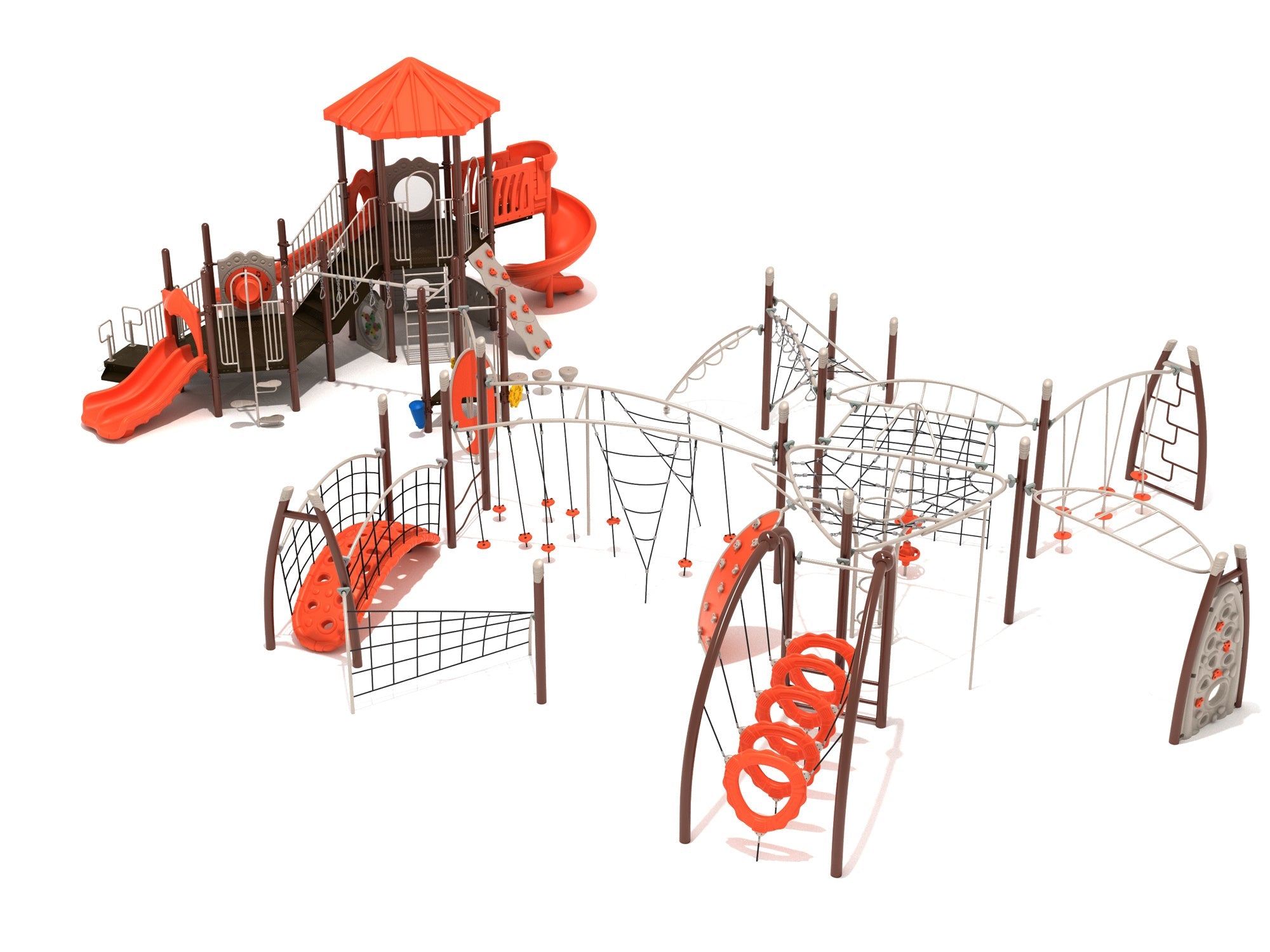 Playground Equipment Foxcliff Trace Playground SKU PMF043
