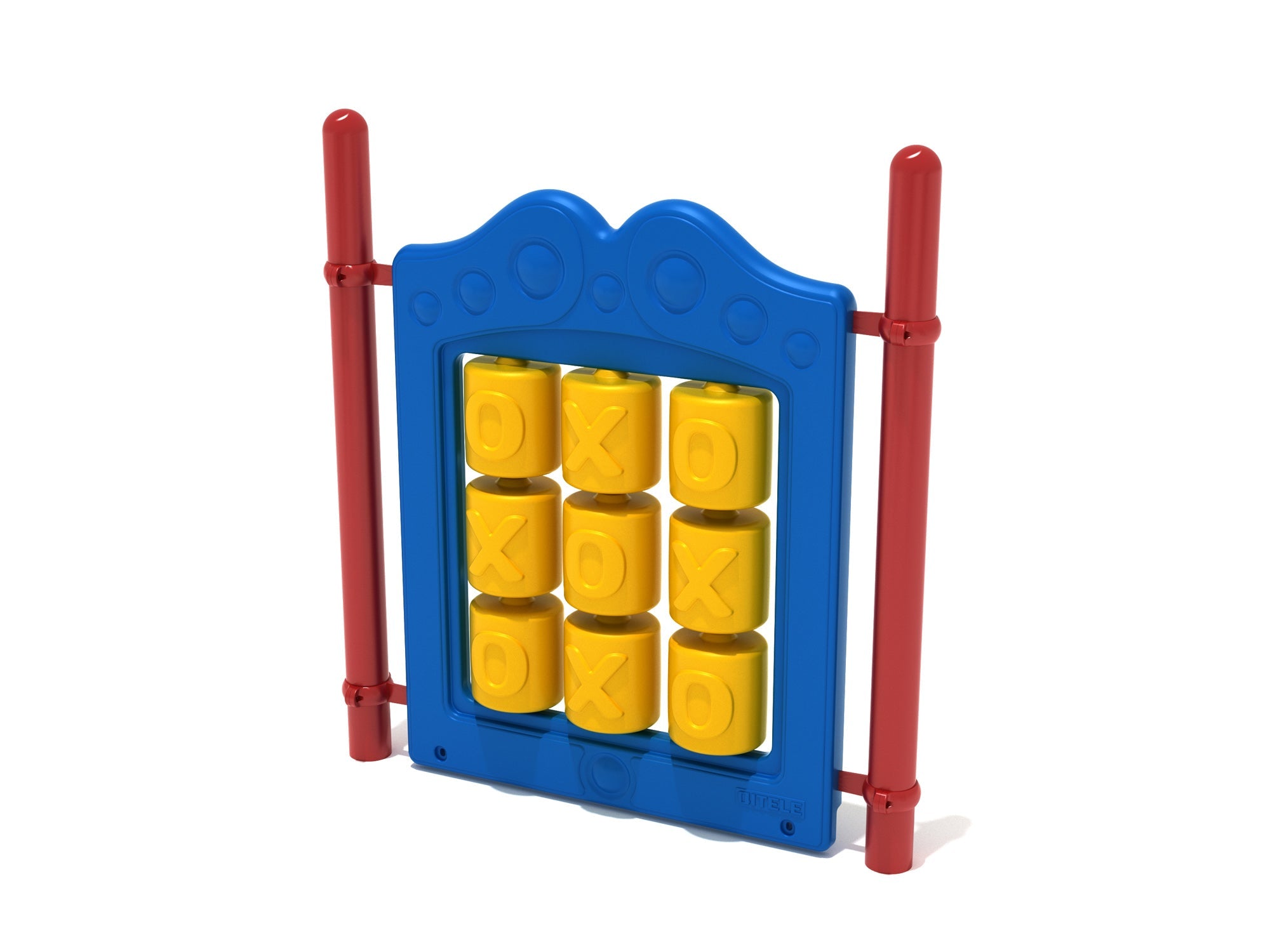 Playground Equipment Free Standing Tic-Tac-Toe Panel w/ Posts SKU PFS009