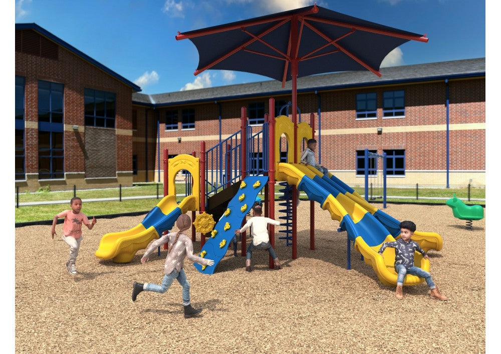 Playground Equipment Freedom Falls Playground SKU PKP034