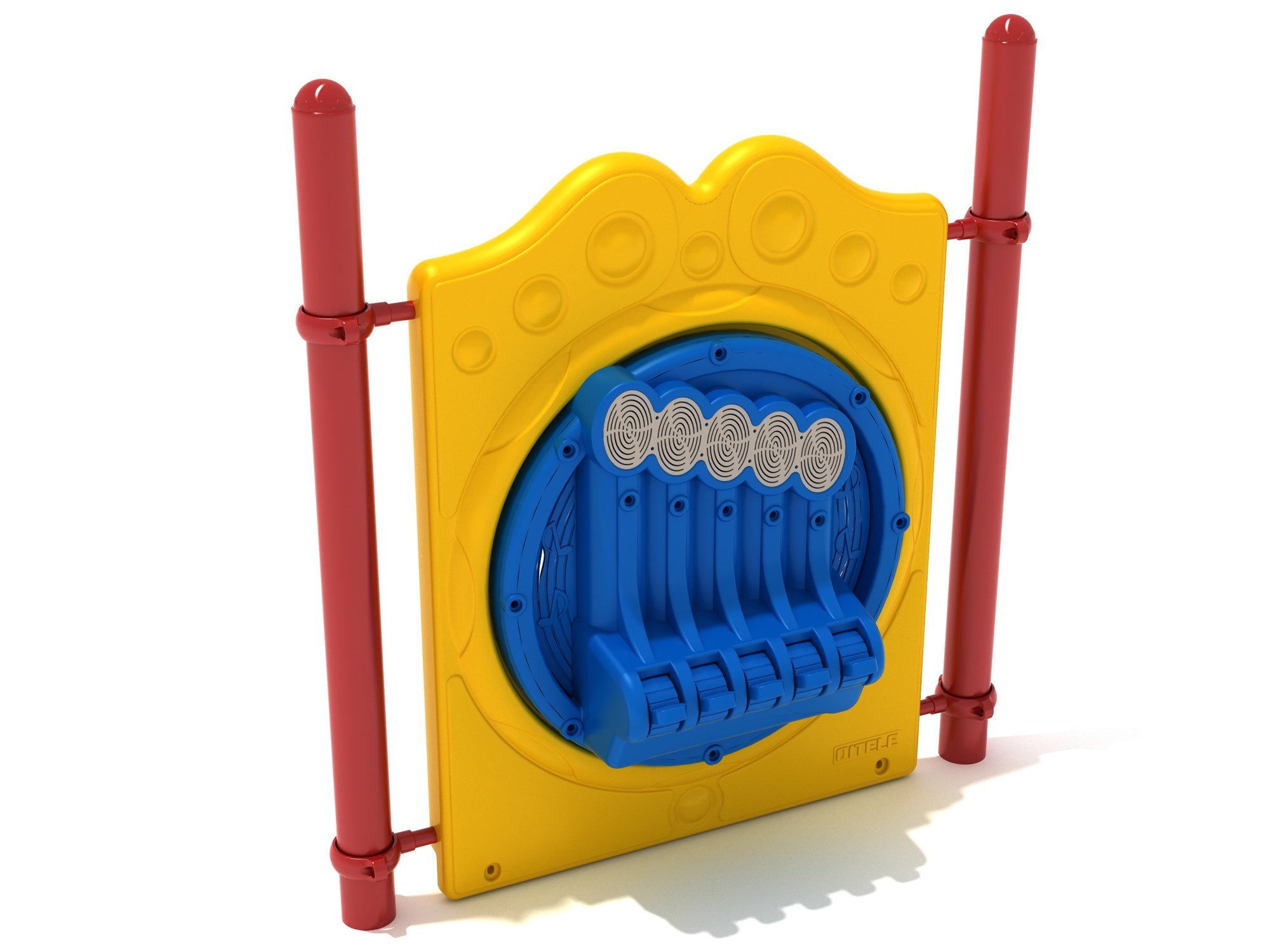 Playground Equipment Freestanding Chime Panel w/ Posts SKU PFS050