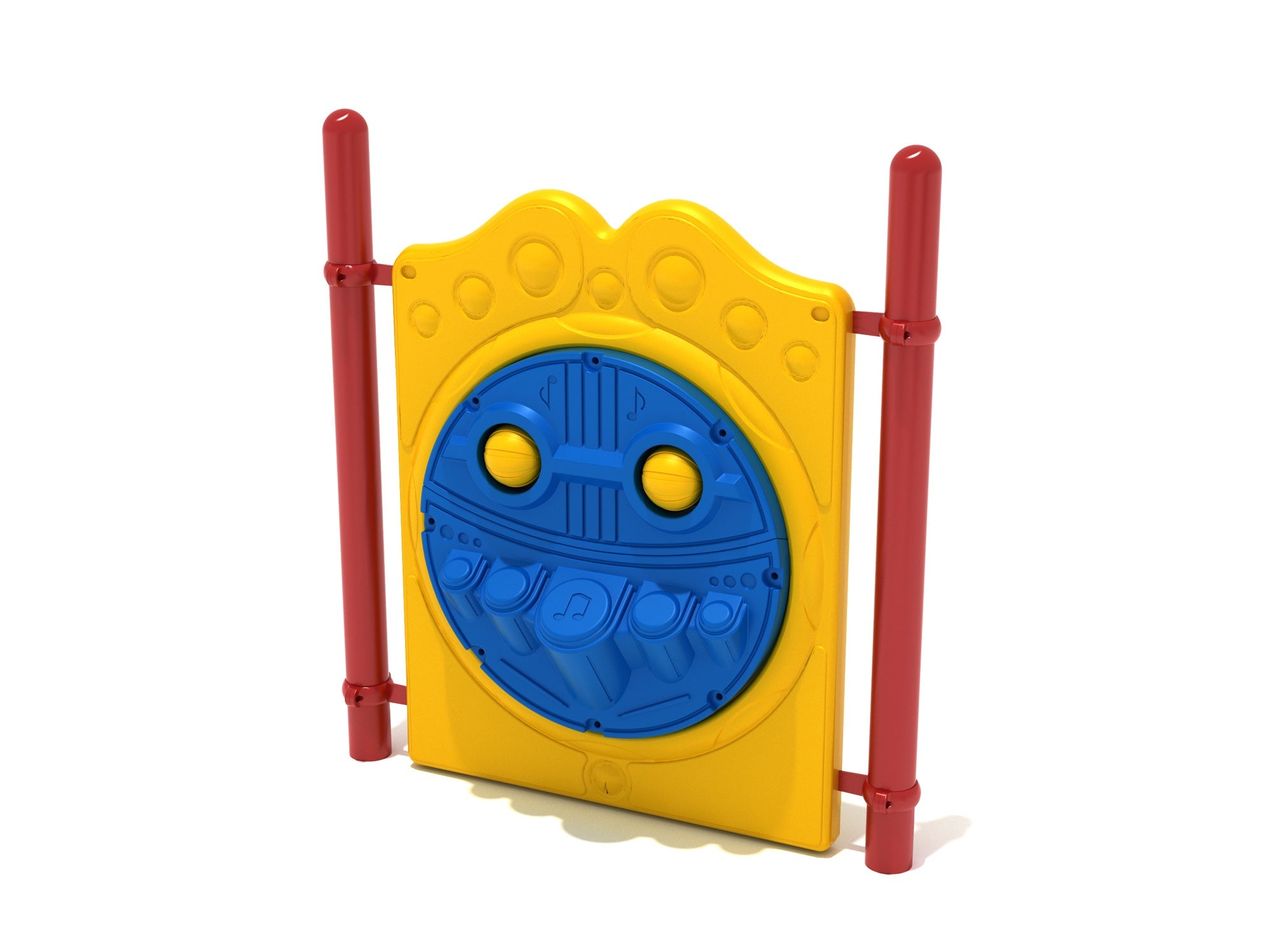 Playground Equipment Freestanding Percussion Panel w/ Posts SKU PFS006