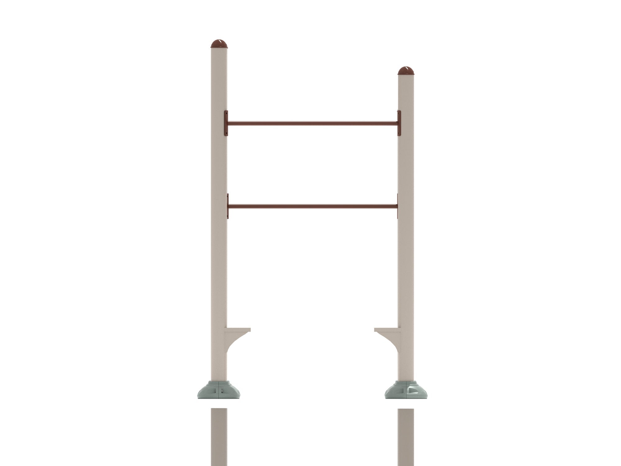 Playground Equipment Inclined Quadruple Station Chin Up Bars SKU PFT069