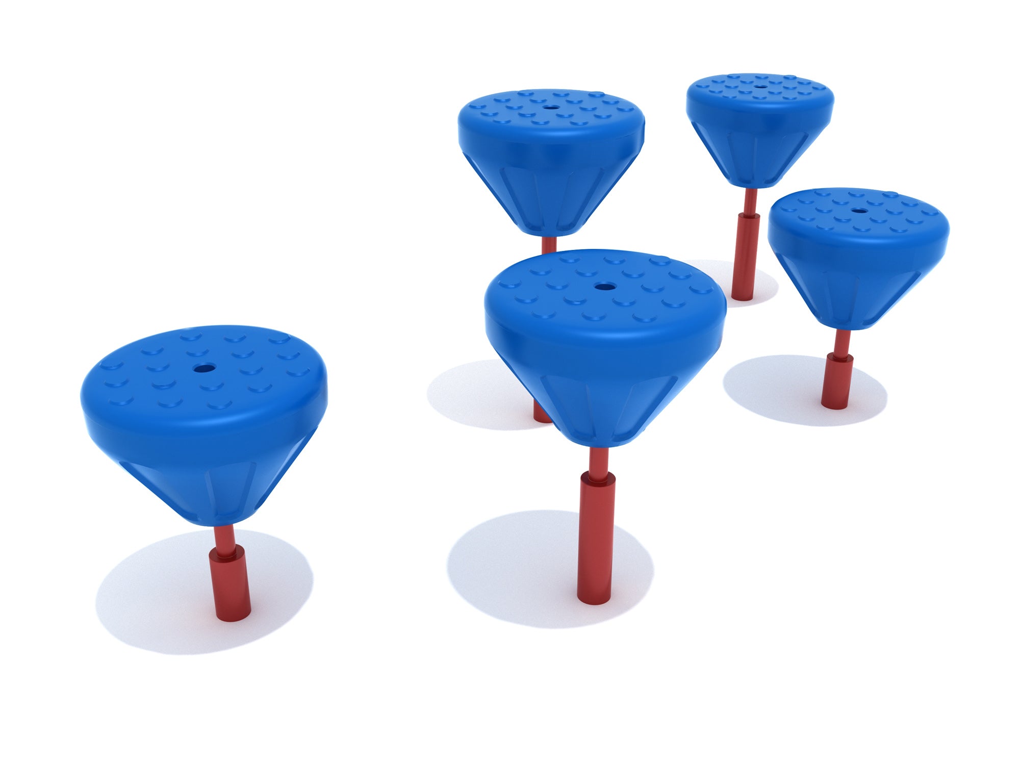 Playground Equipment Pebble Balance Course SKU PGC012