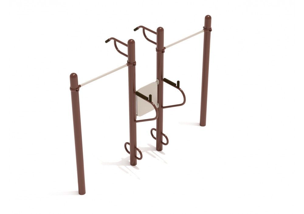 Playground Equipment Pull and Dip Station SKU PFT072
