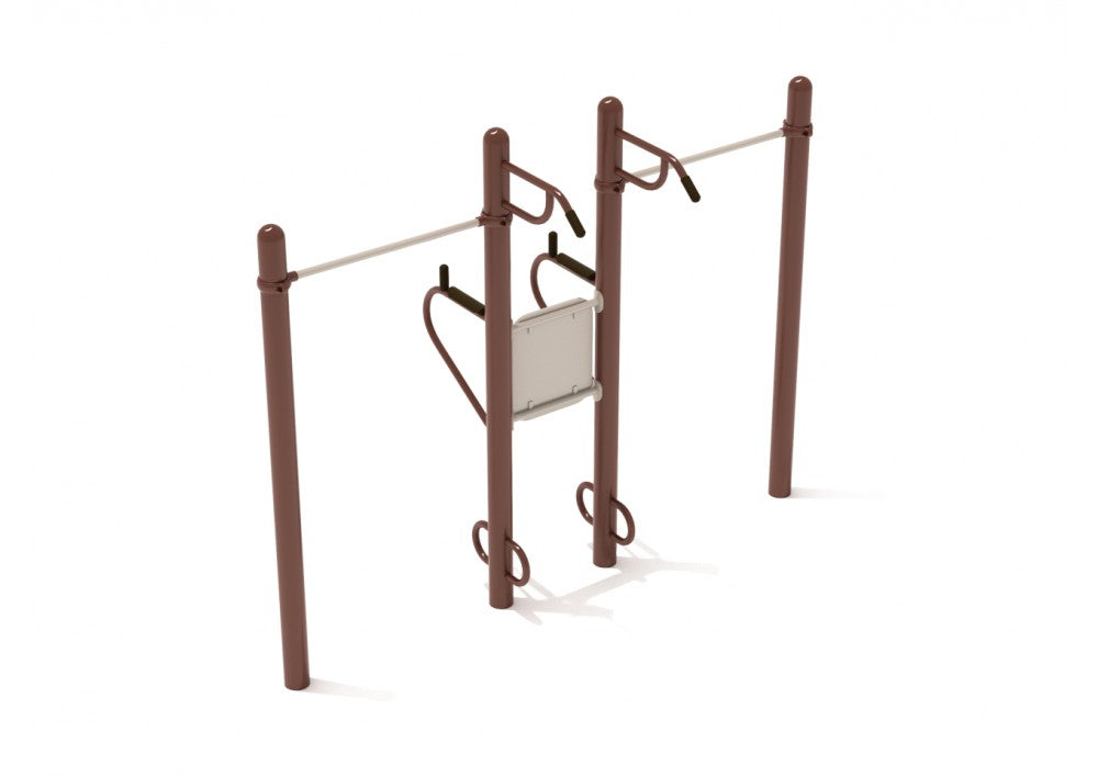 Playground Equipment Pull and Dip Station SKU PFT072