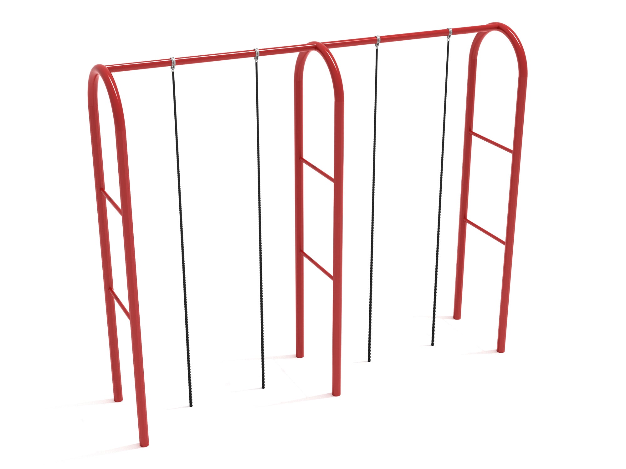 Playground Equipment Quadruple Rope Climber with Arch Posts SKU PFT068