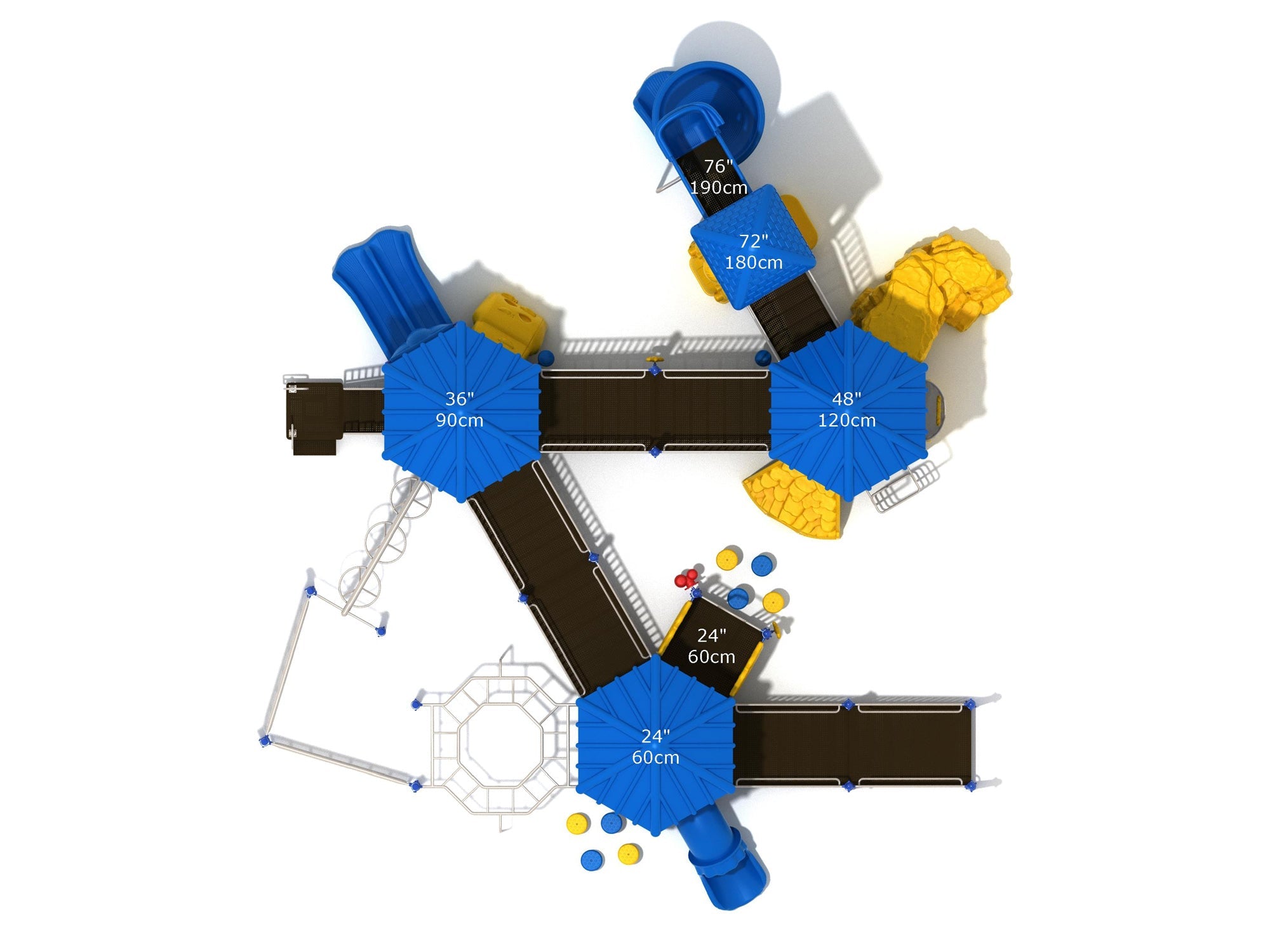 Playground Equipment Quaker Mill Playground SKU PFA003