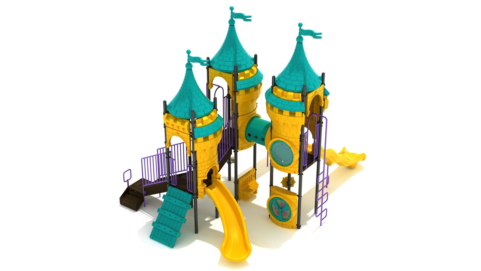 Playground Equipment Seaside Spires SKU PCT009