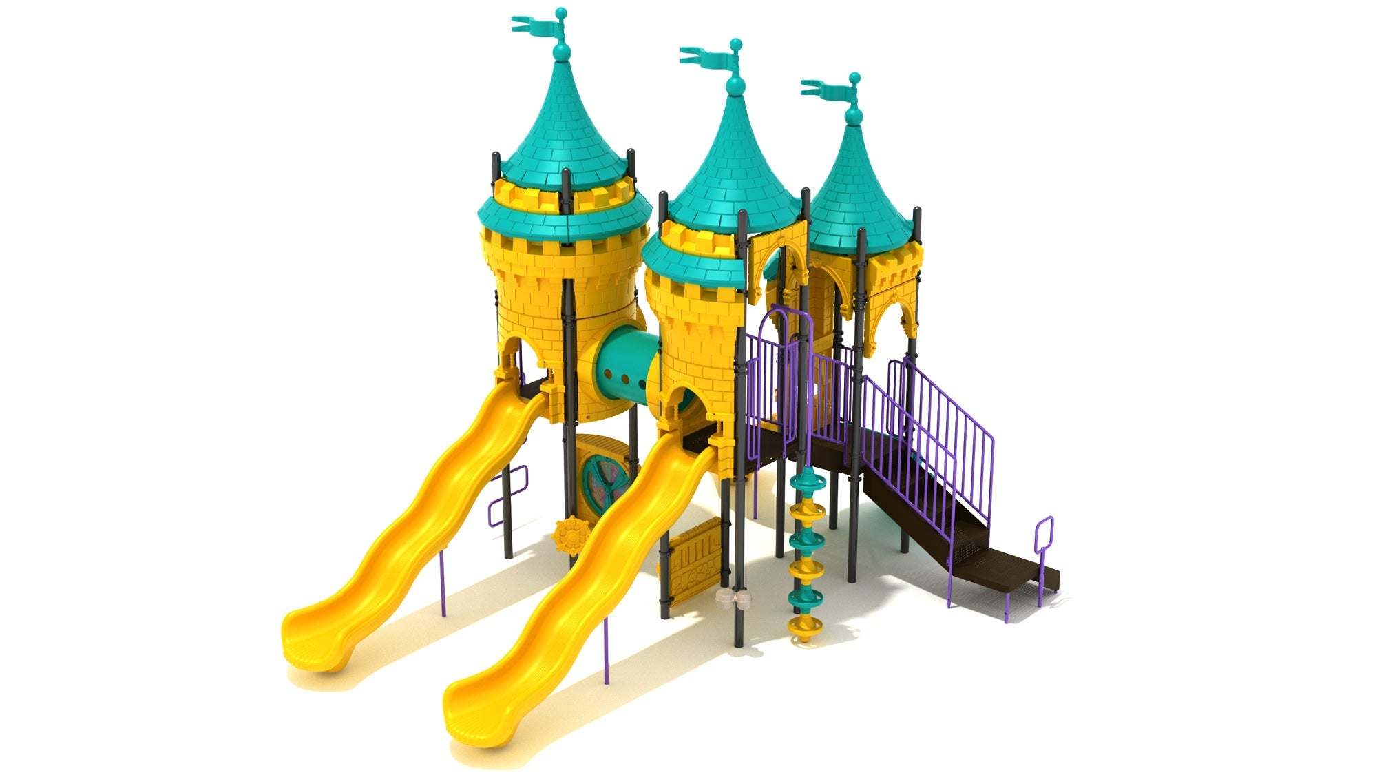 Playground Equipment Seaside Spires SKU PCT009