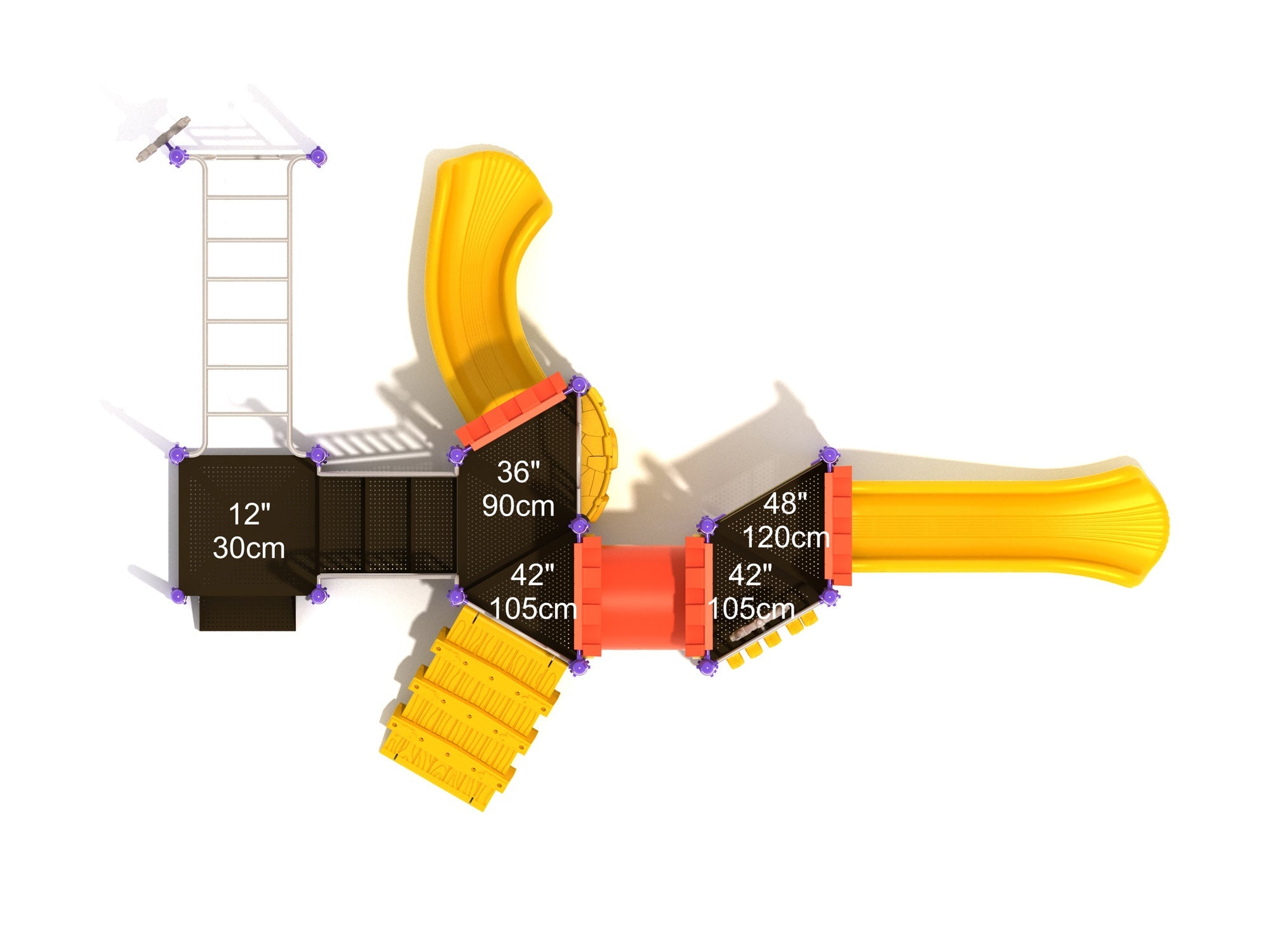 Playground Equipment Shrieking Chateau SKU PCT027