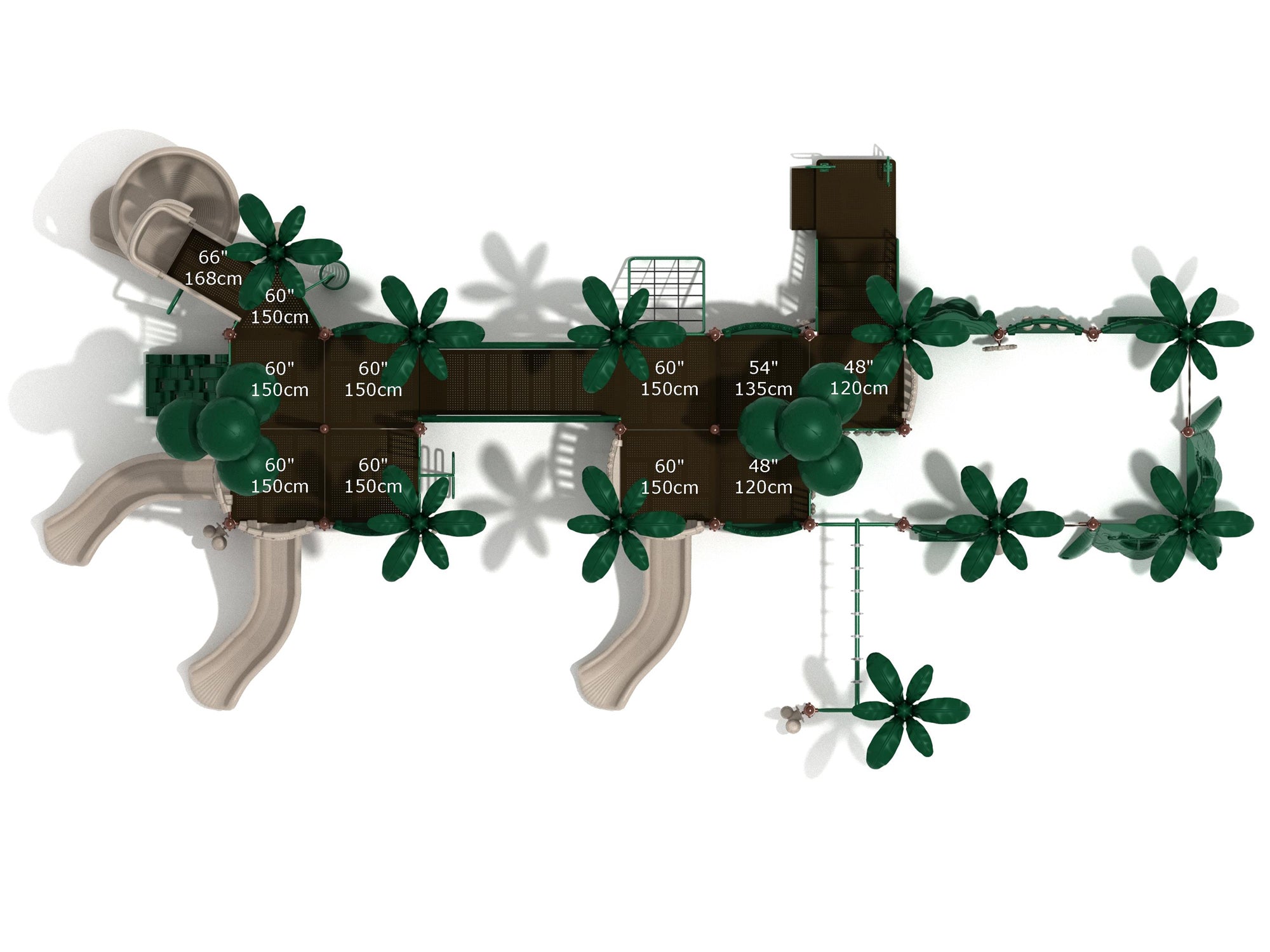 Playground Equipment Slithering Snake Playground SKU PTH049