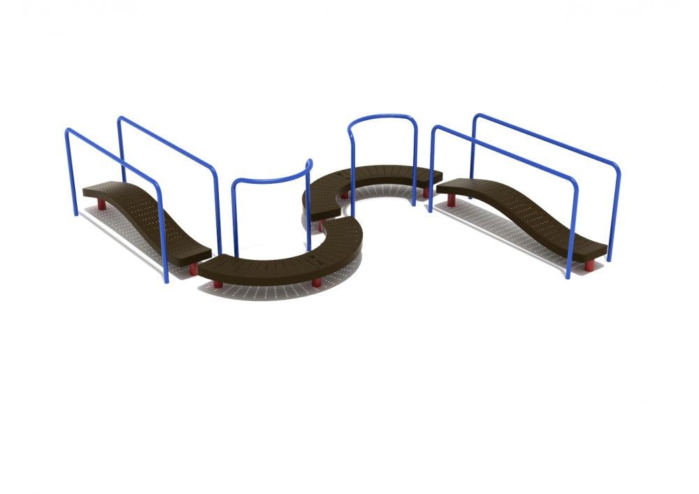 Playground Equipment Snake Balance Track SKU PFS069