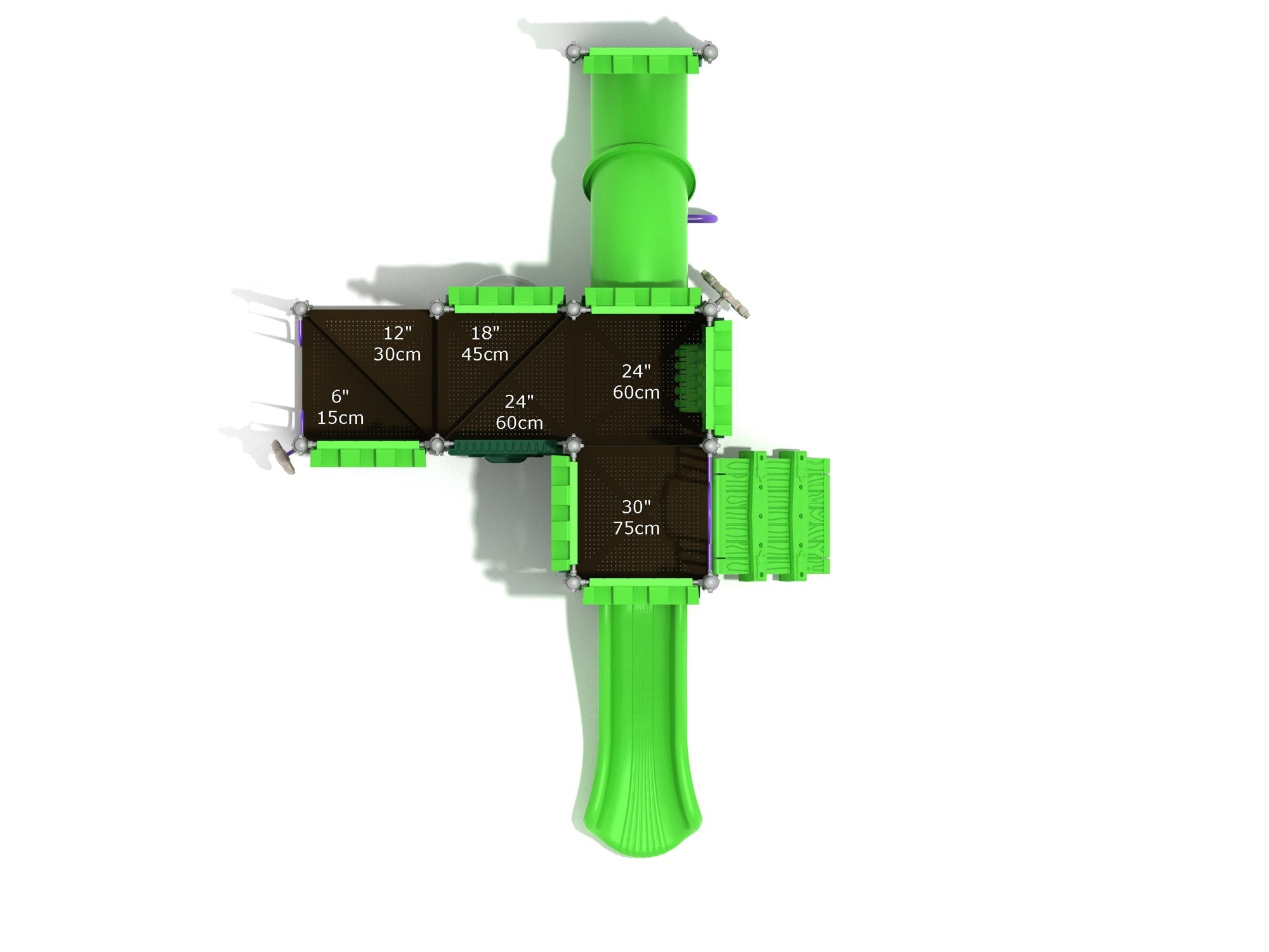 Playground Equipment Teetotum Turret SKU PCT044