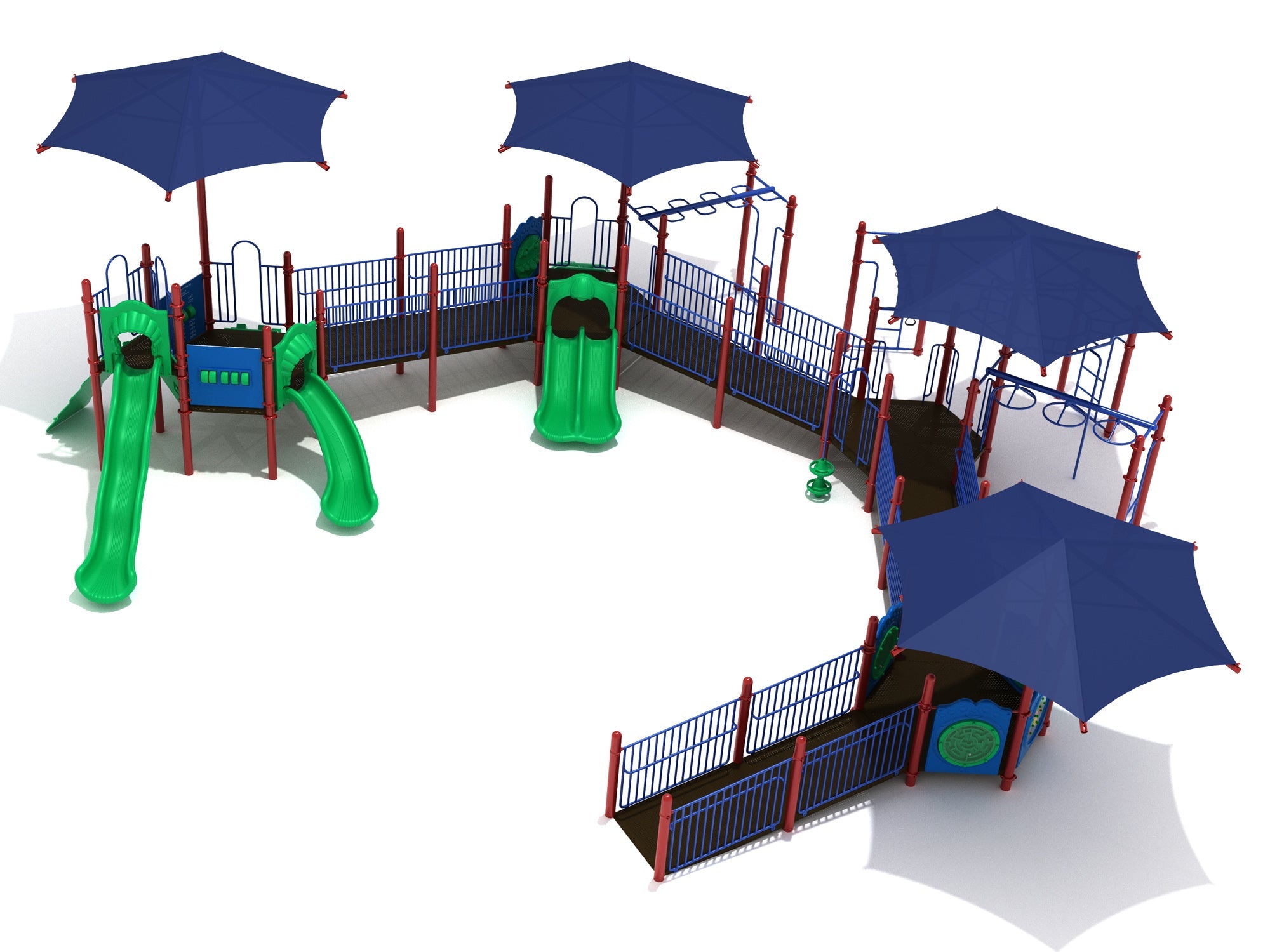 Playground Equipment Turkey Trail Playground SKU PFA008