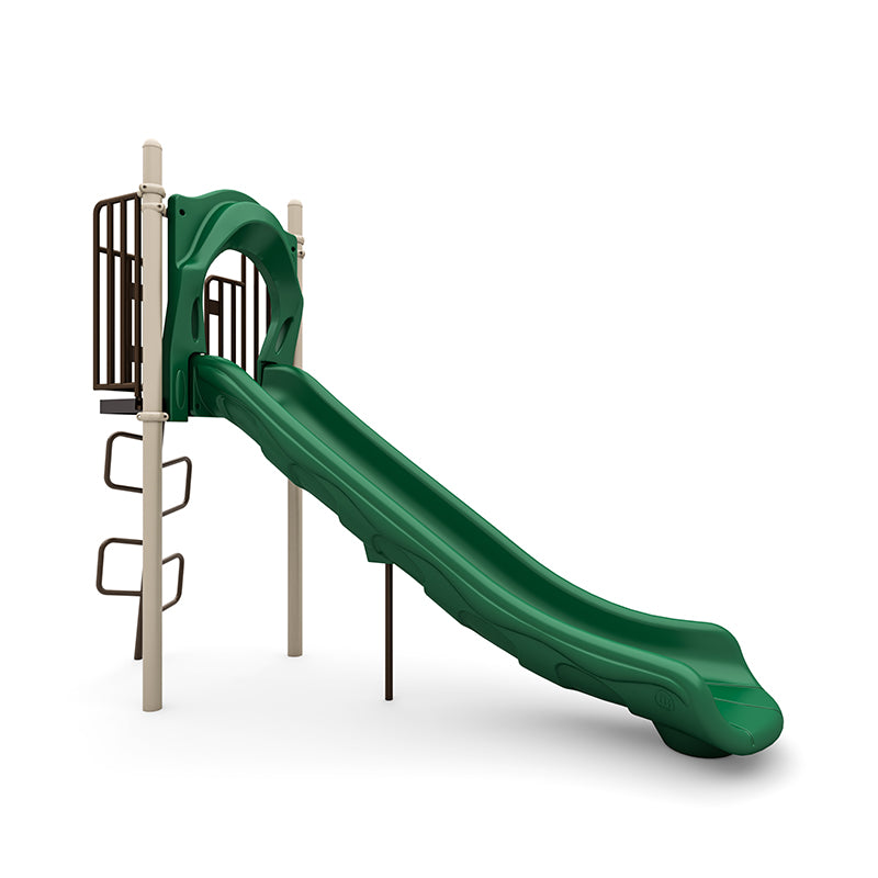 Wisdom 5 Foot Freestanding Single Slide SKU QSFS-SL6001WC